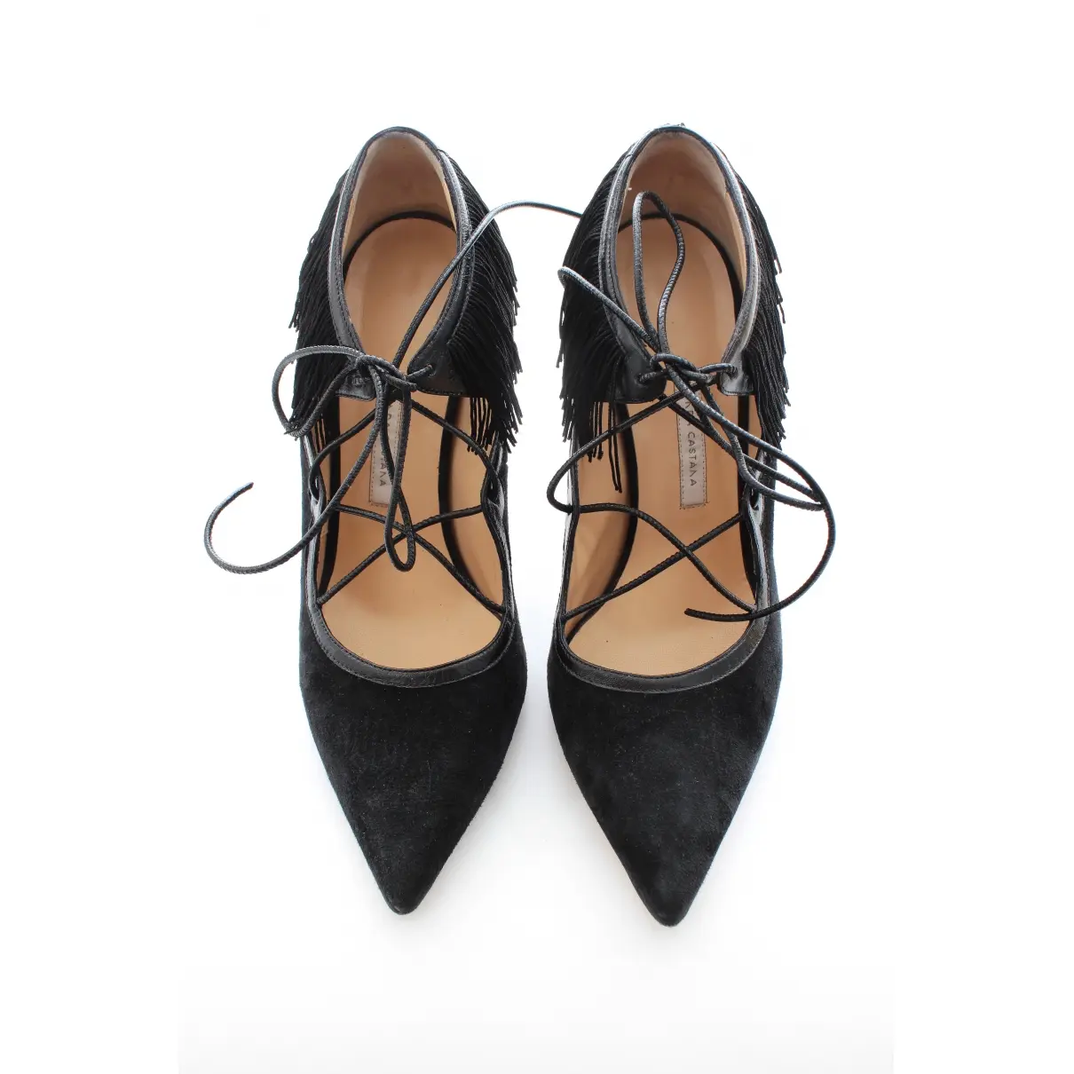 Bionda Castana Leather heels for sale