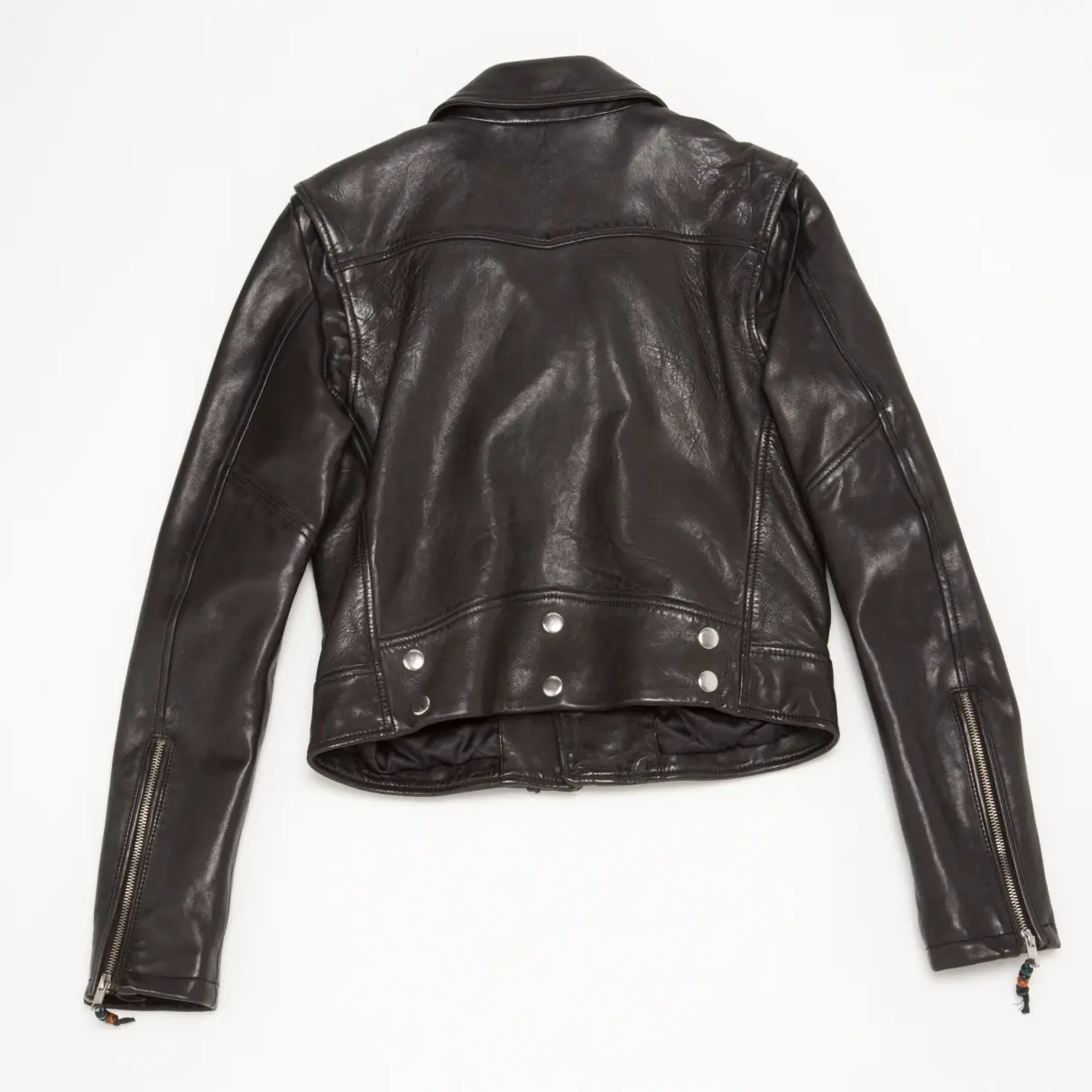 Blk Dnm Leather jacket for sale