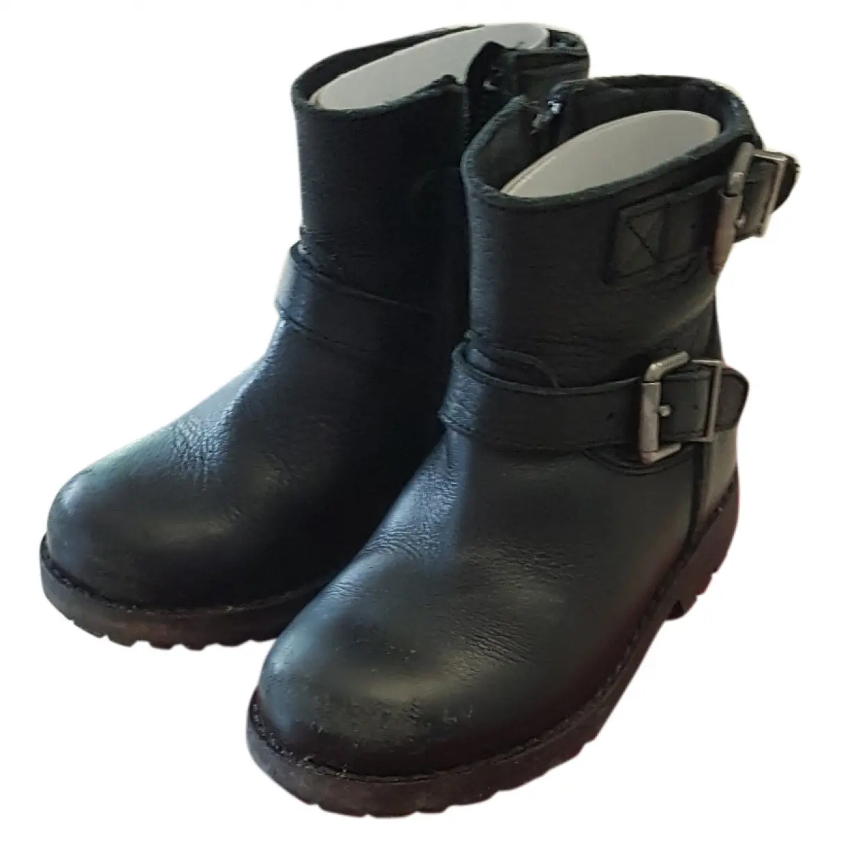 Leather boots Bonpoint