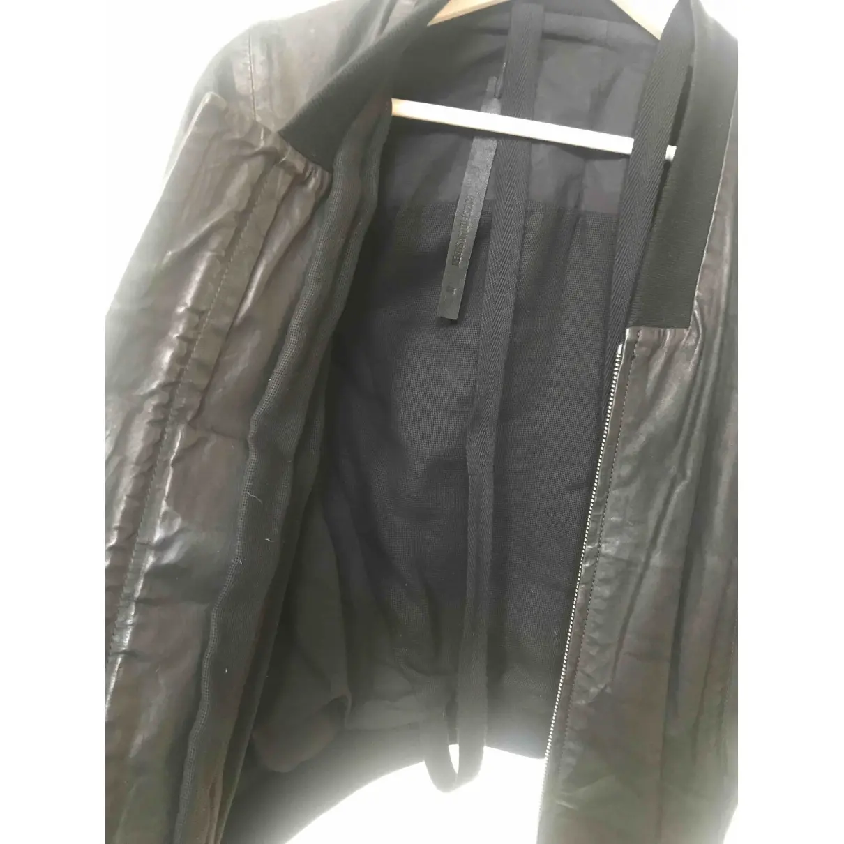 Leather biker jacket Boris Bidjan Saberi