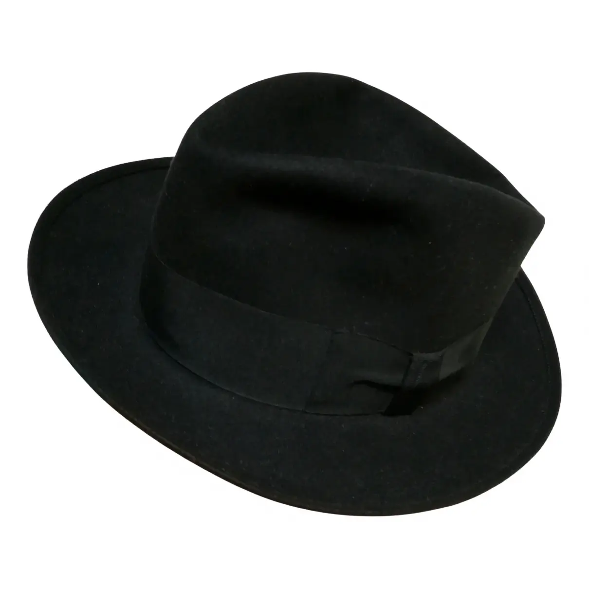 Leather hat Borsalino