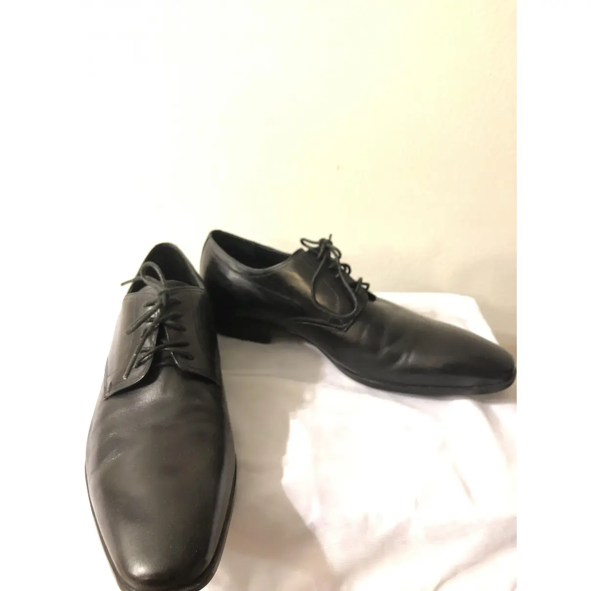 Boss Leather lace ups for sale