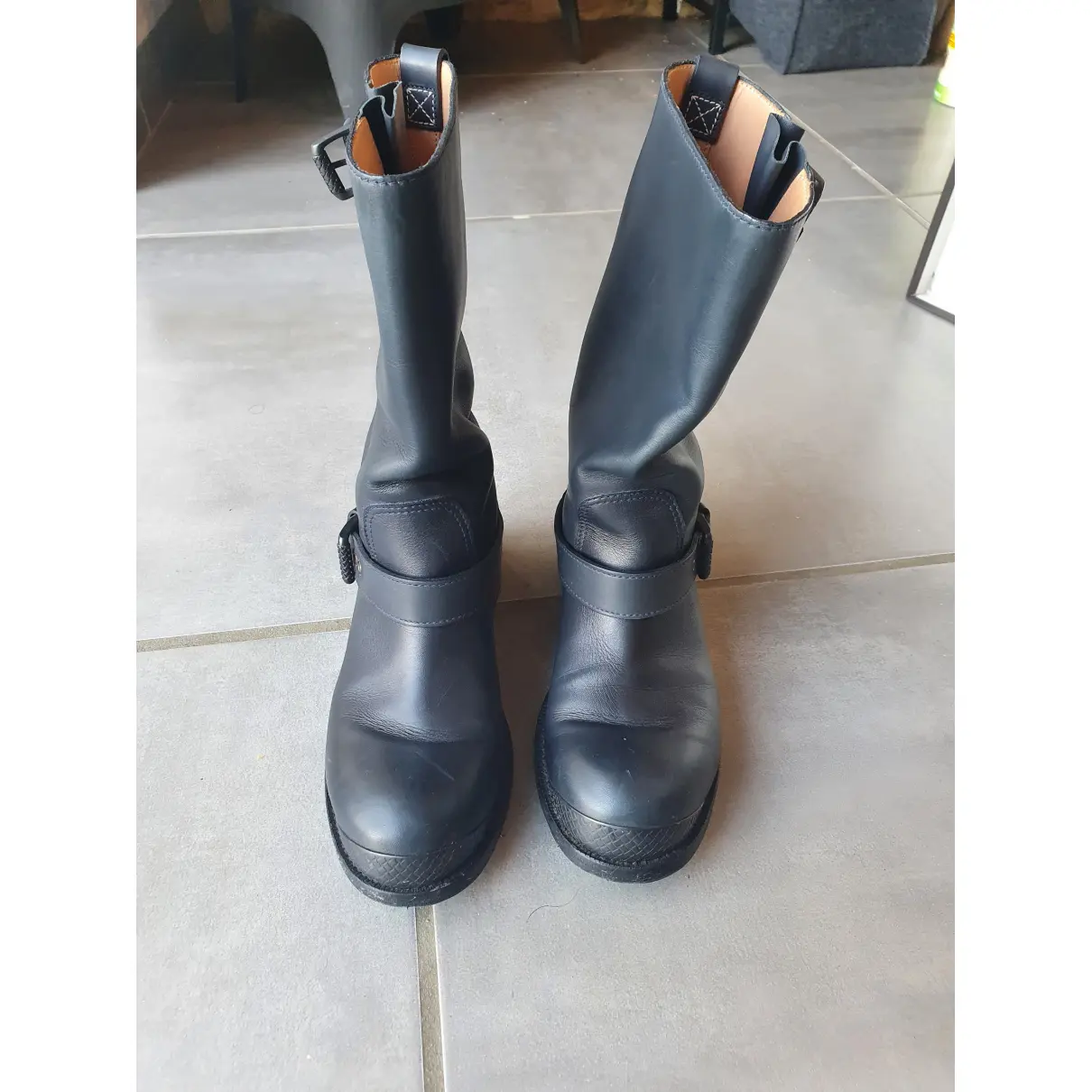 Buy Bottega Veneta Leather ankle boots online