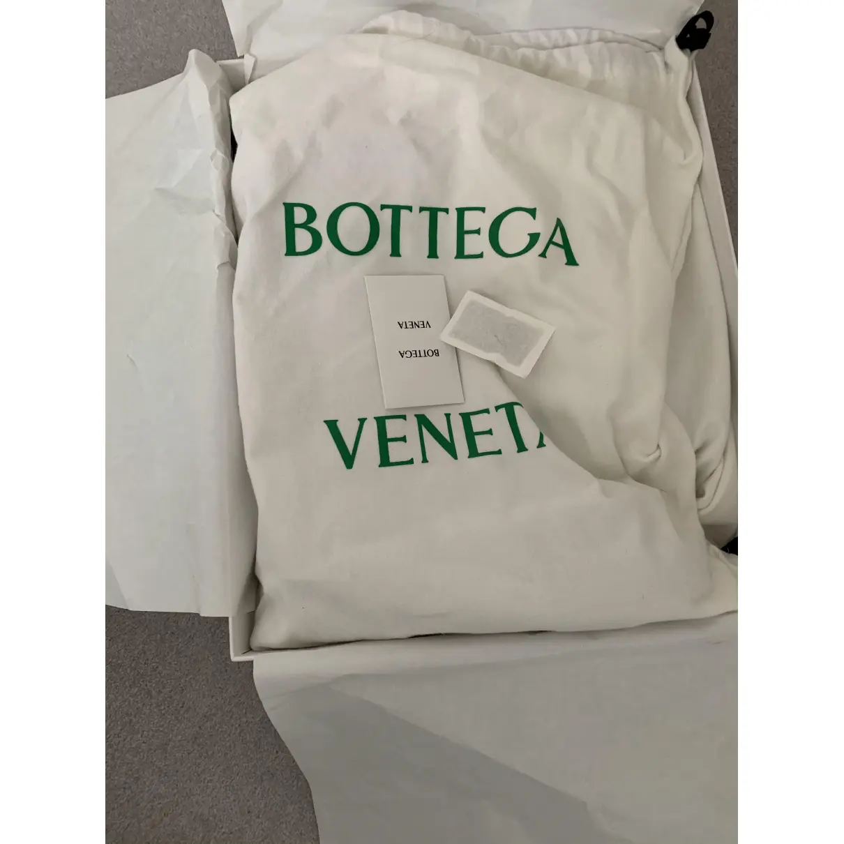 Leather biker boots Bottega Veneta
