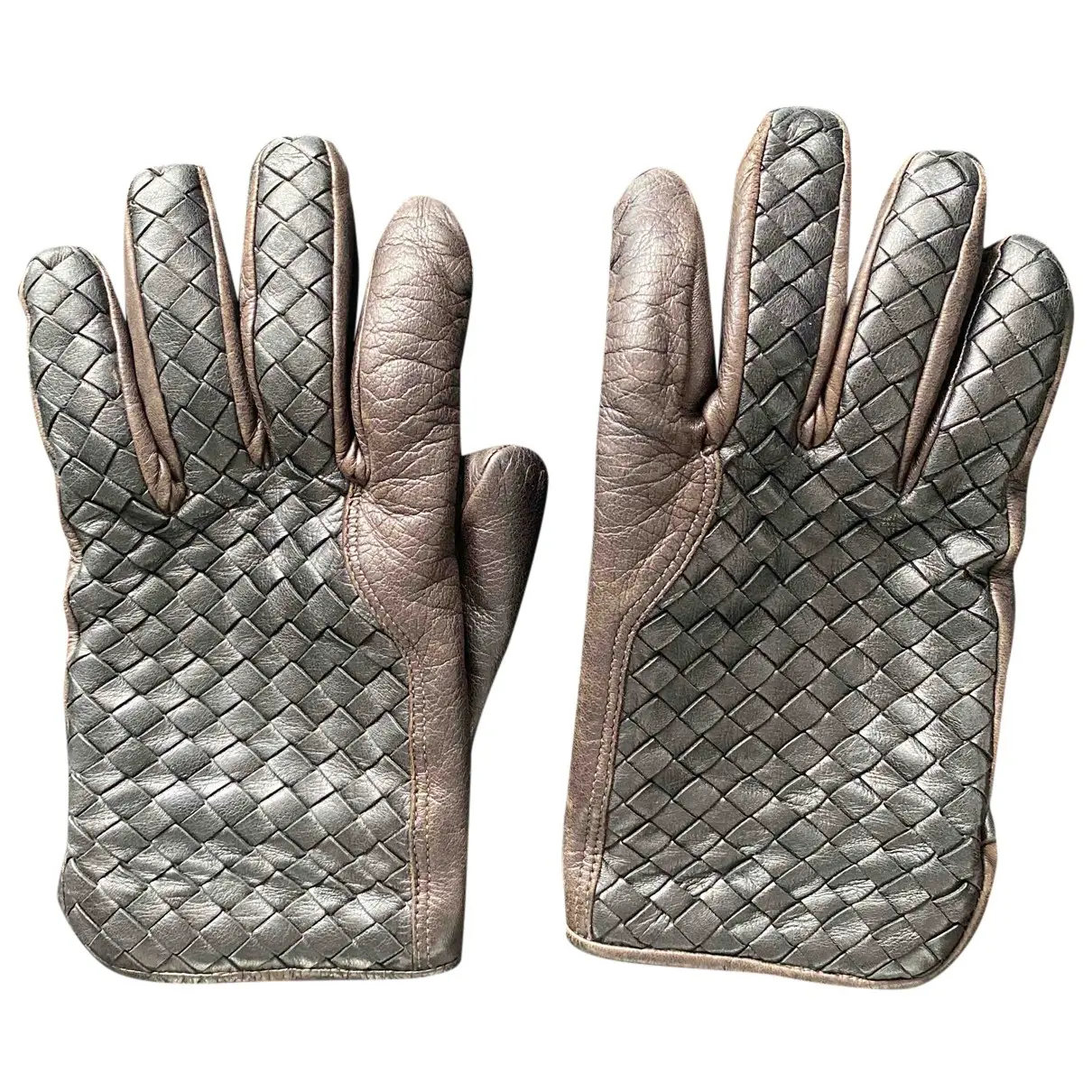 Leather gloves Bottega Veneta
