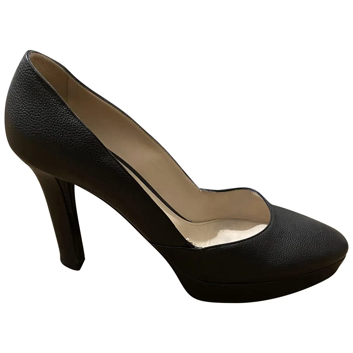Leather heels Bottega Veneta