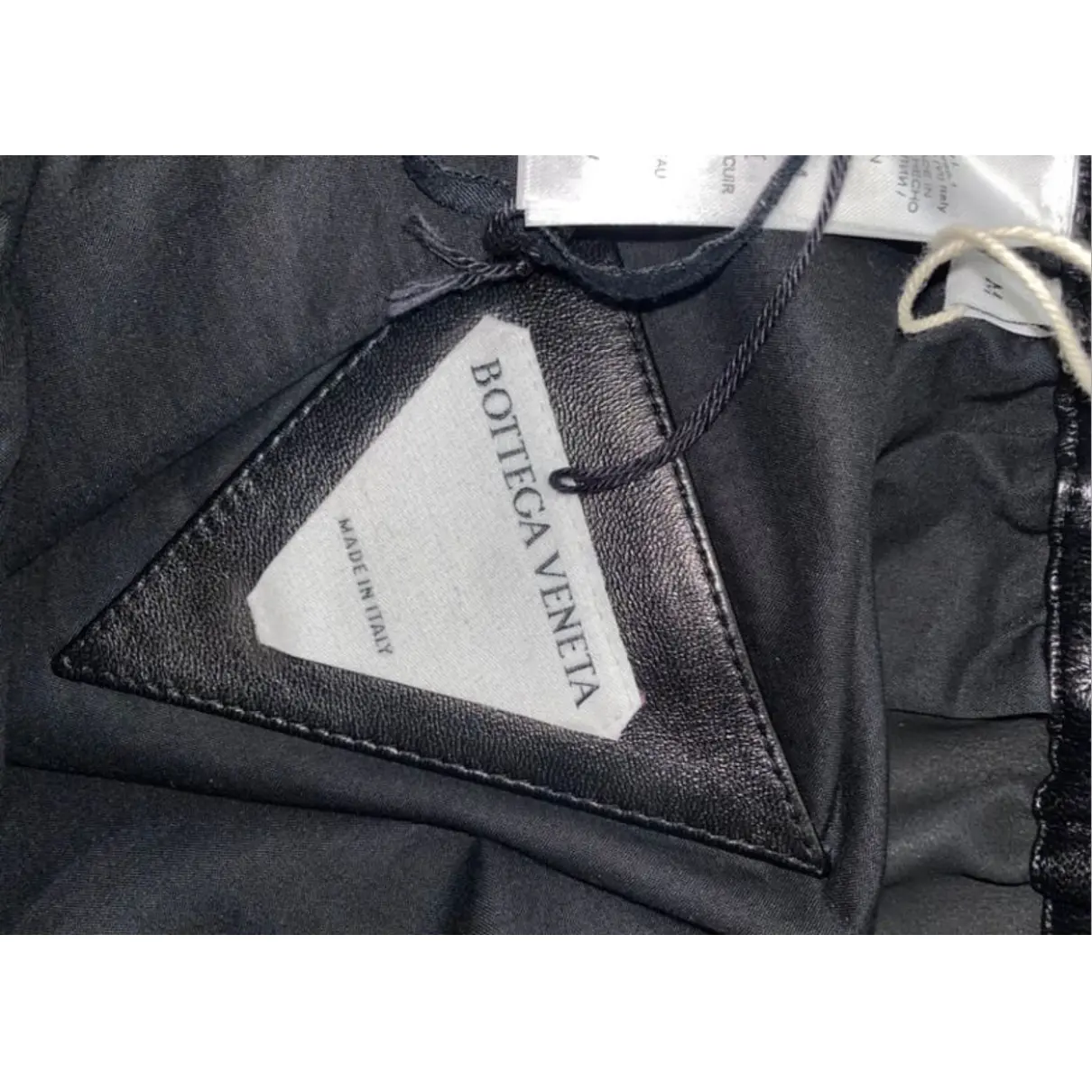 Buy Bottega Veneta Leather mini skirt online