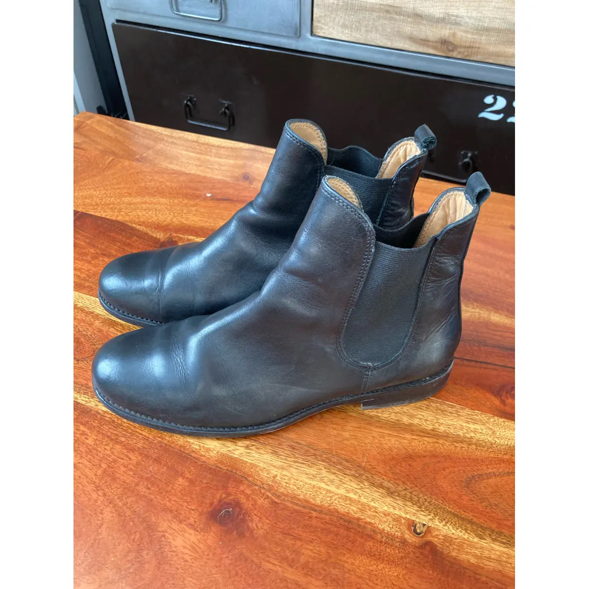 Buy Bowen Leather ankle boots online