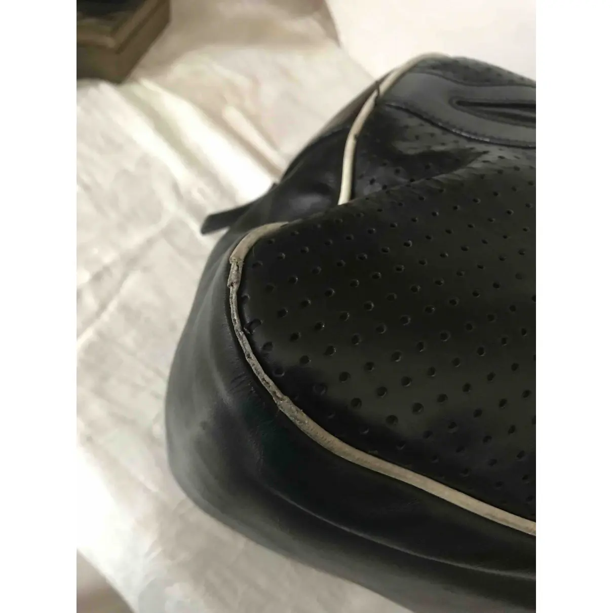 Bowling leather handbag Prada