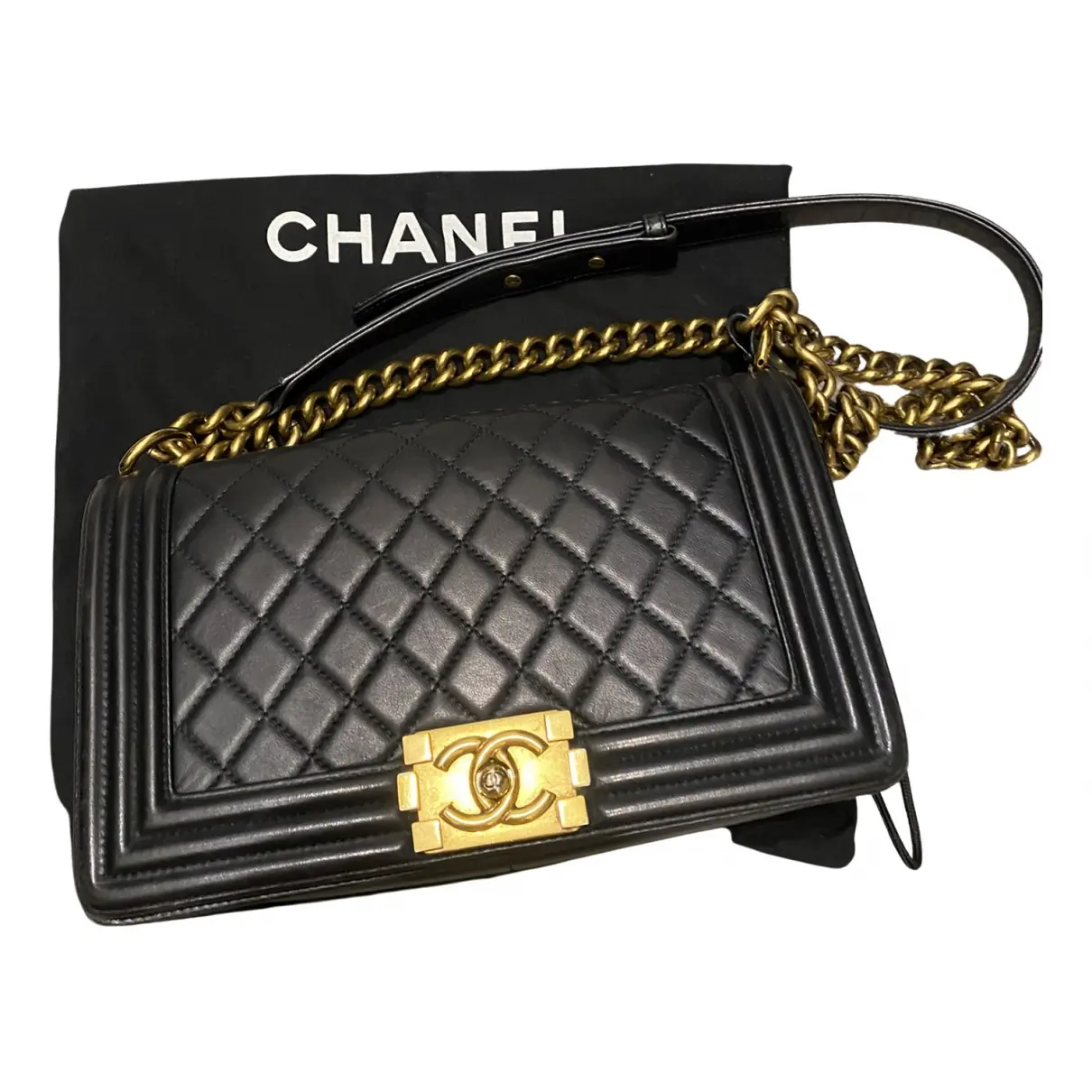 Boy leather crossbody bag Chanel