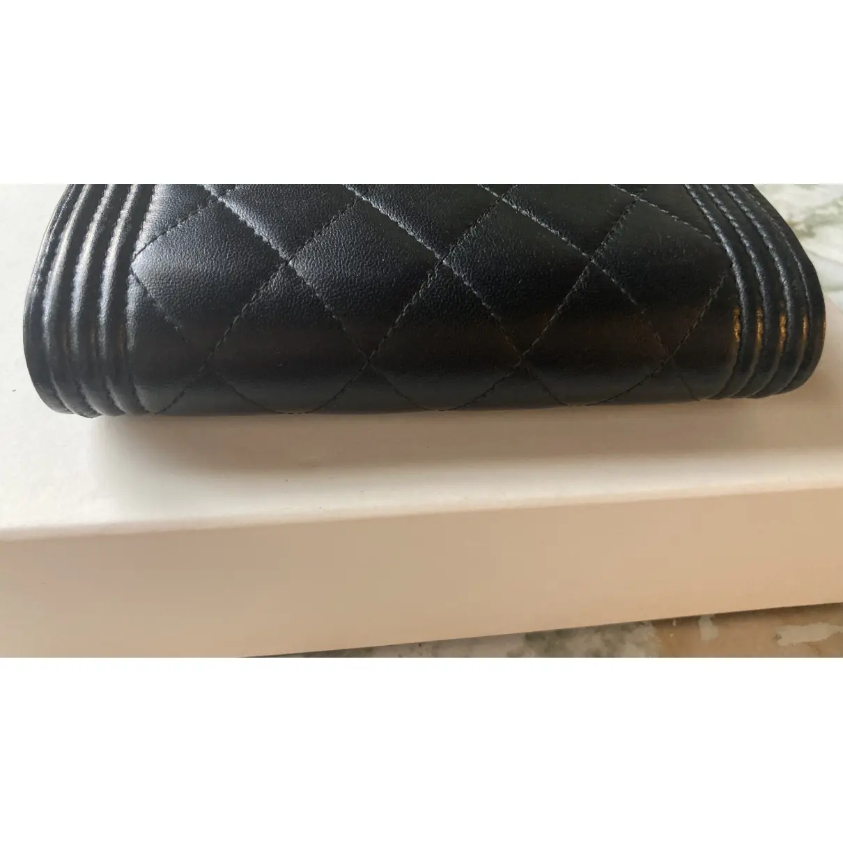 Buy Chanel Boy leather wallet online