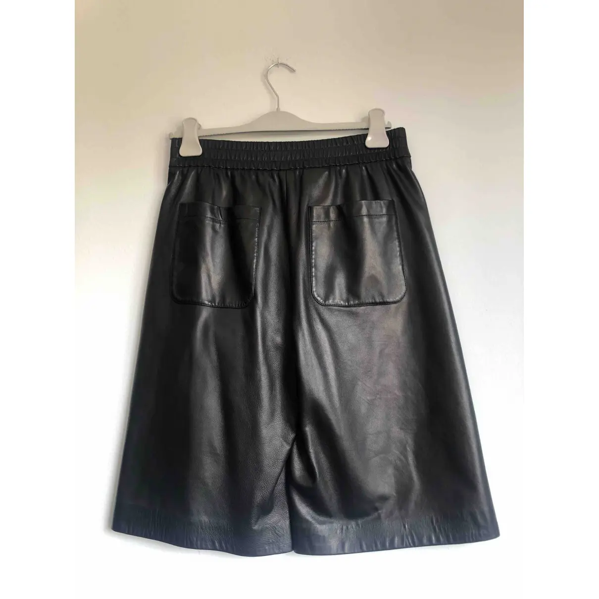 Buy Brunello Cucinelli Leather short pants online