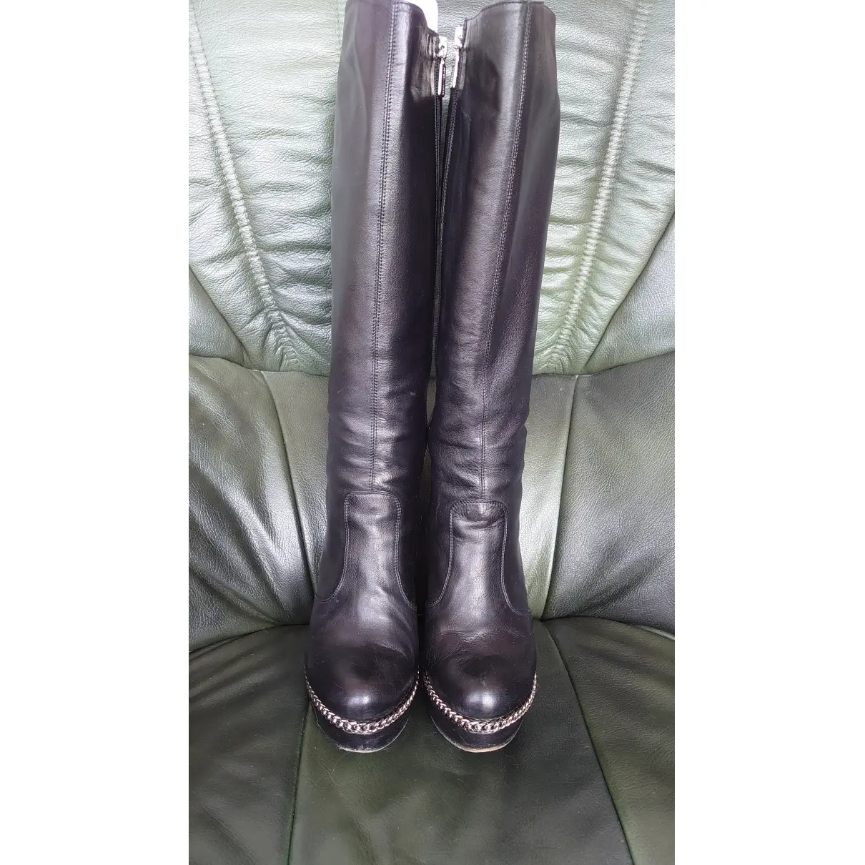 Buy Bruno Magli Leather riding boots online