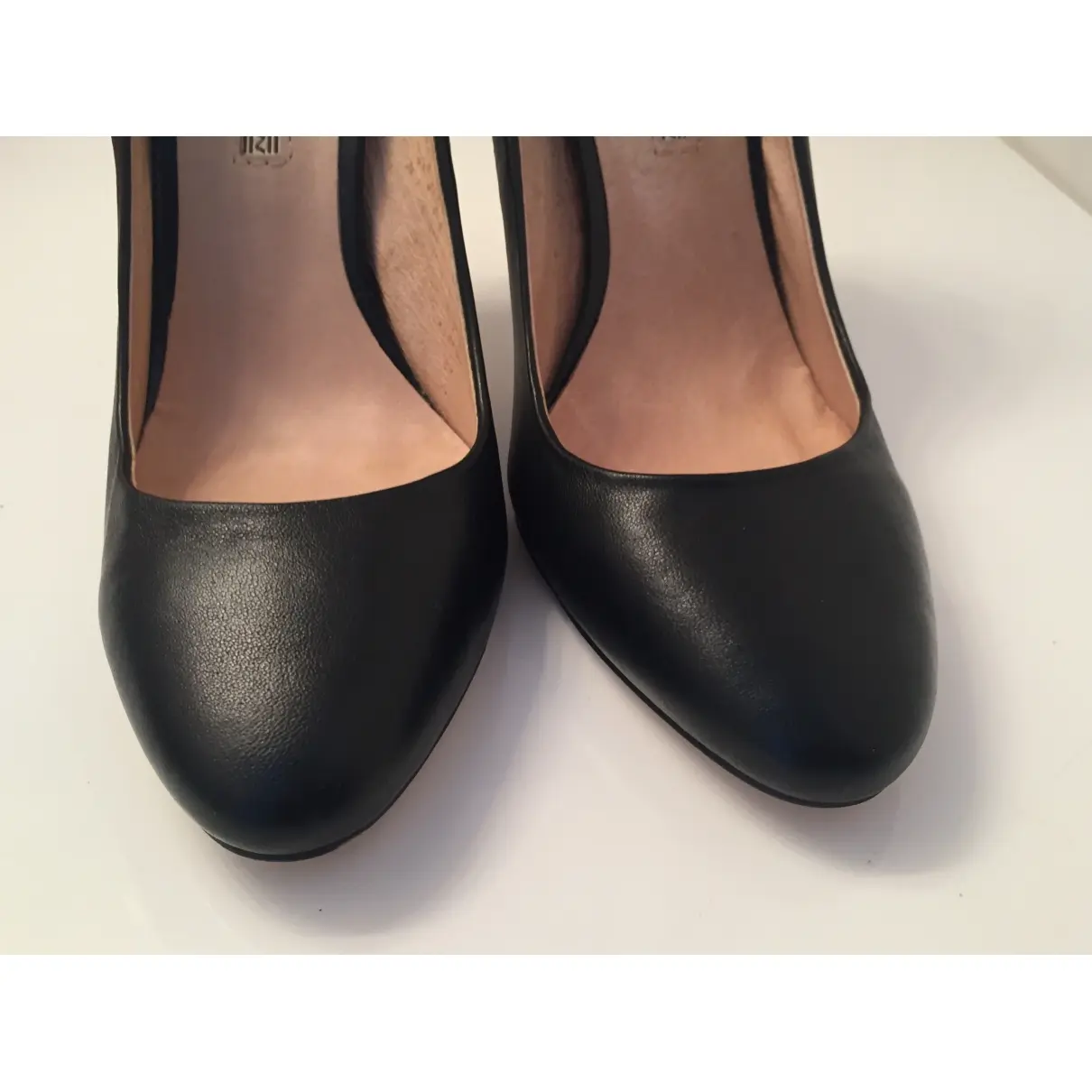 Leather heels BUFFALO