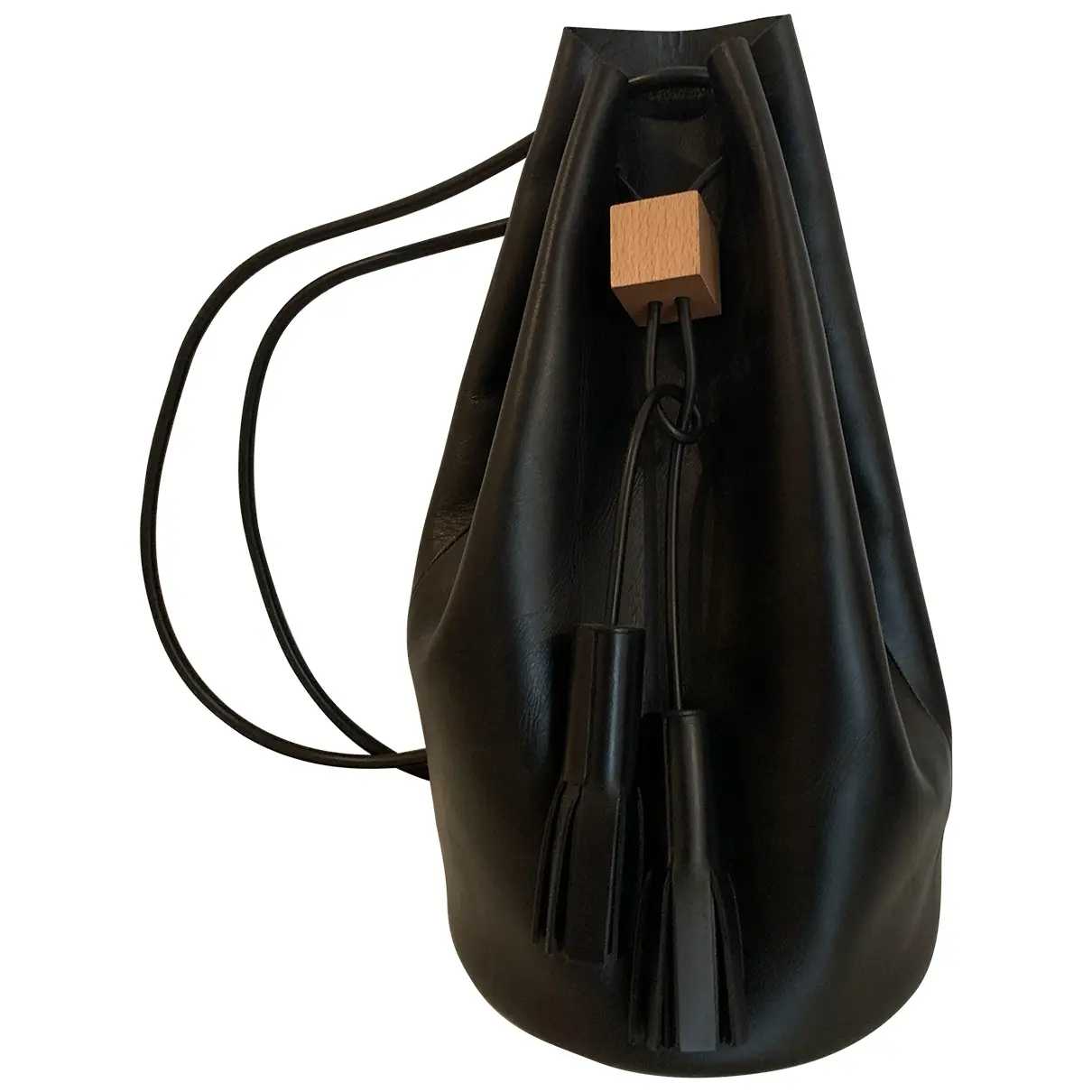Leather backpack Building Block