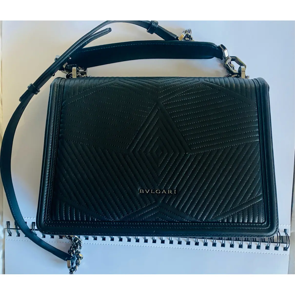 Buy Bvlgari Bulgari leather handbag online