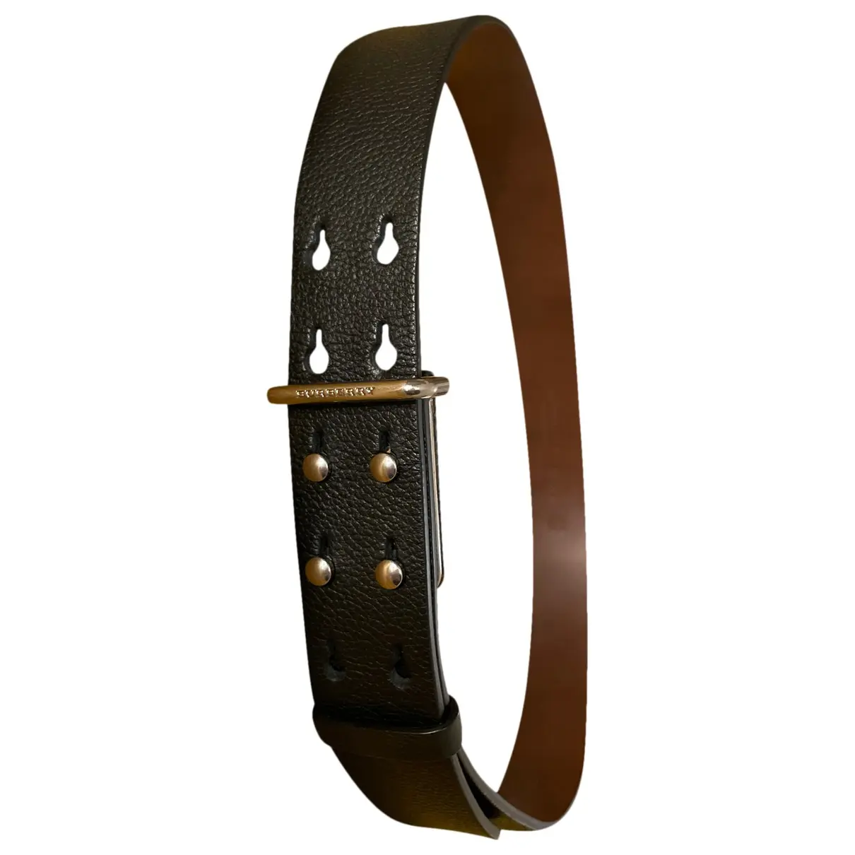 Leather belt Burberry