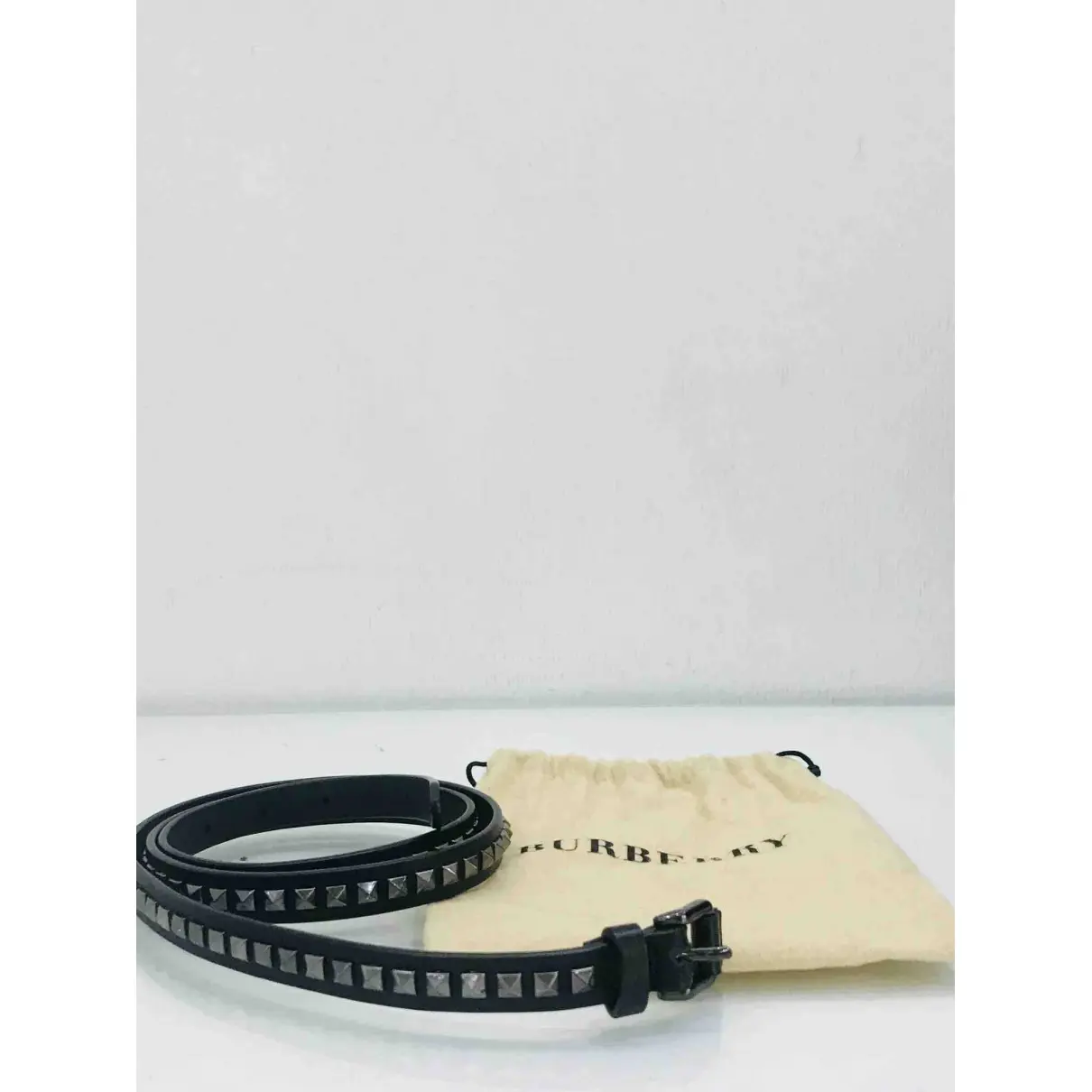 Burberry Leather belt for sale