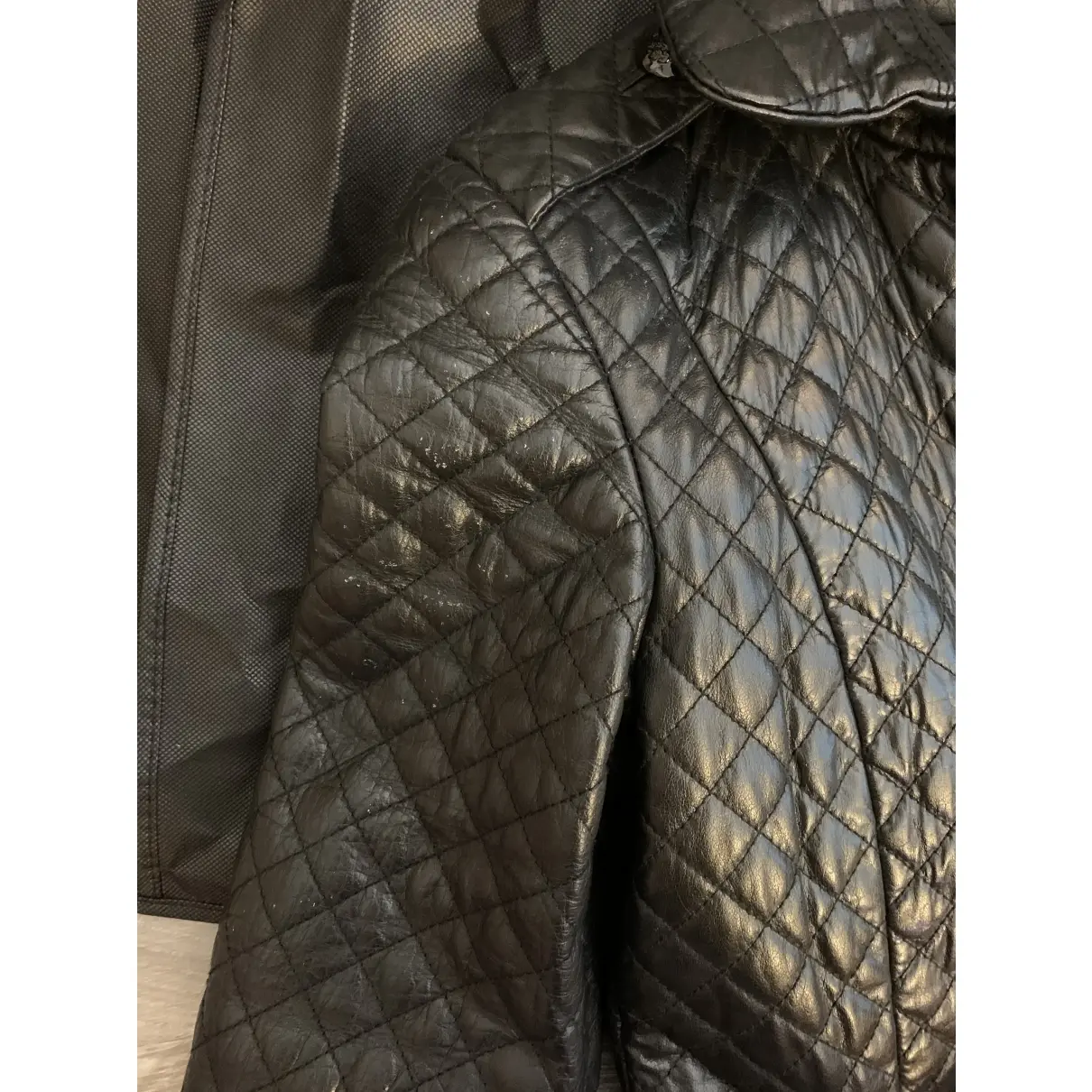 Burberry Leather coat for sale