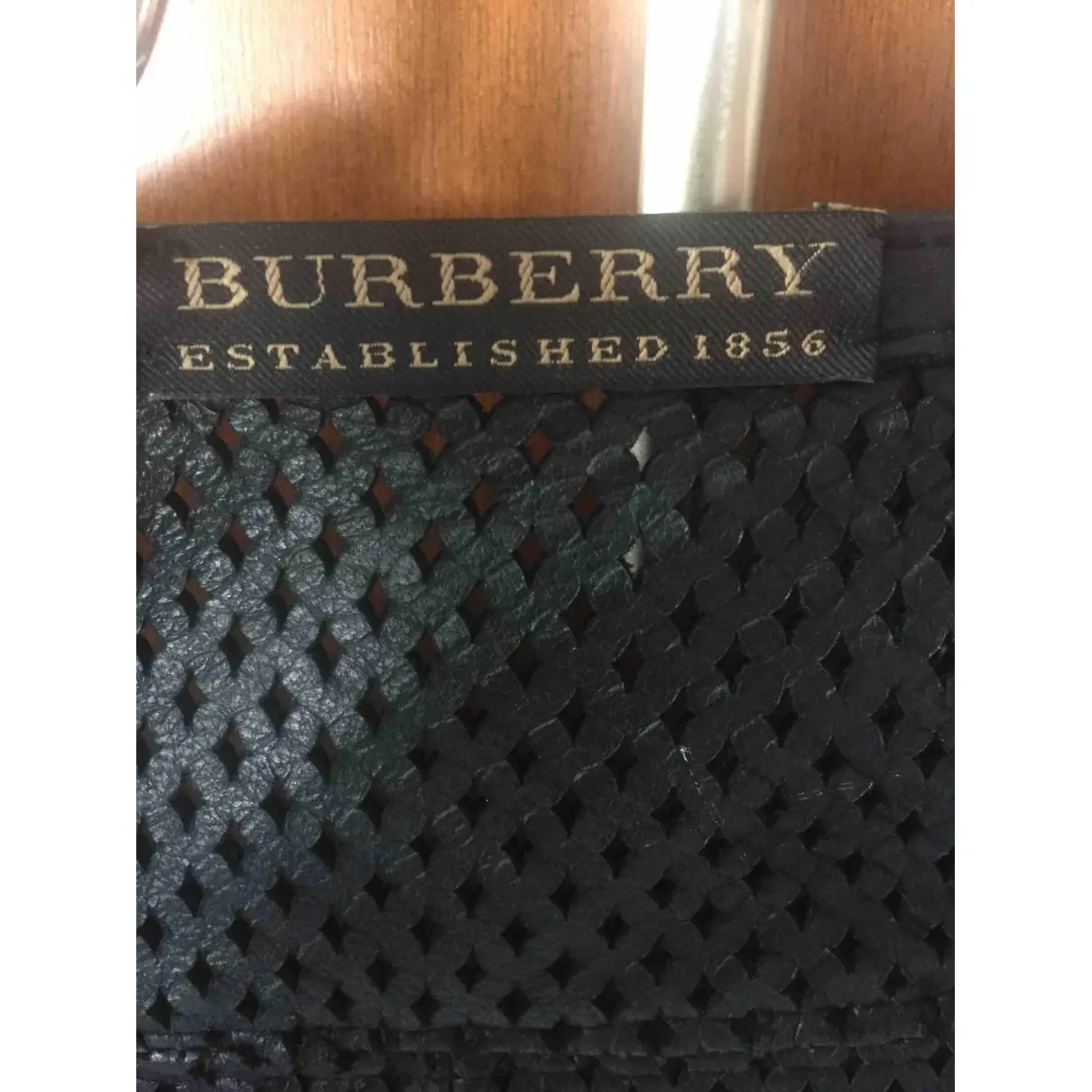 Leather short vest Burberry