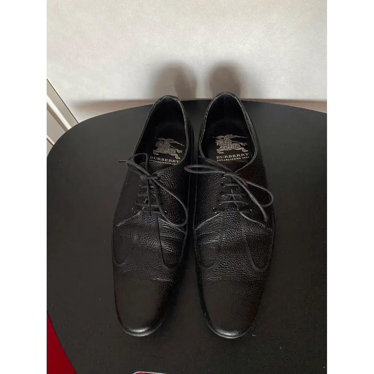 Buy Burberry Leather lace ups online