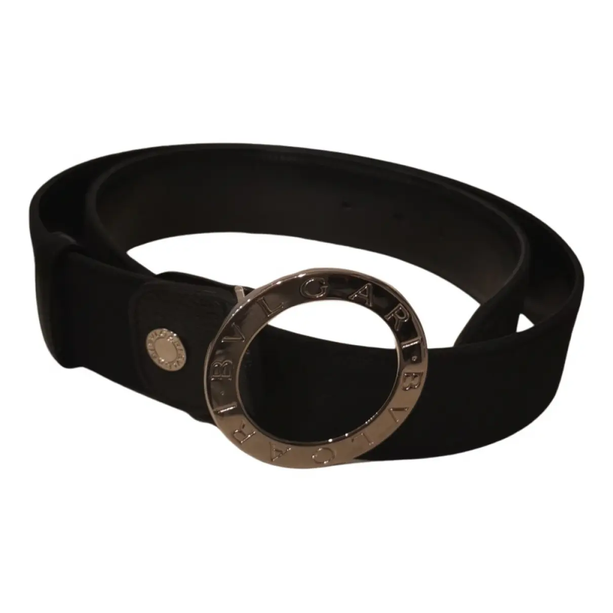 Leather belt Bvlgari