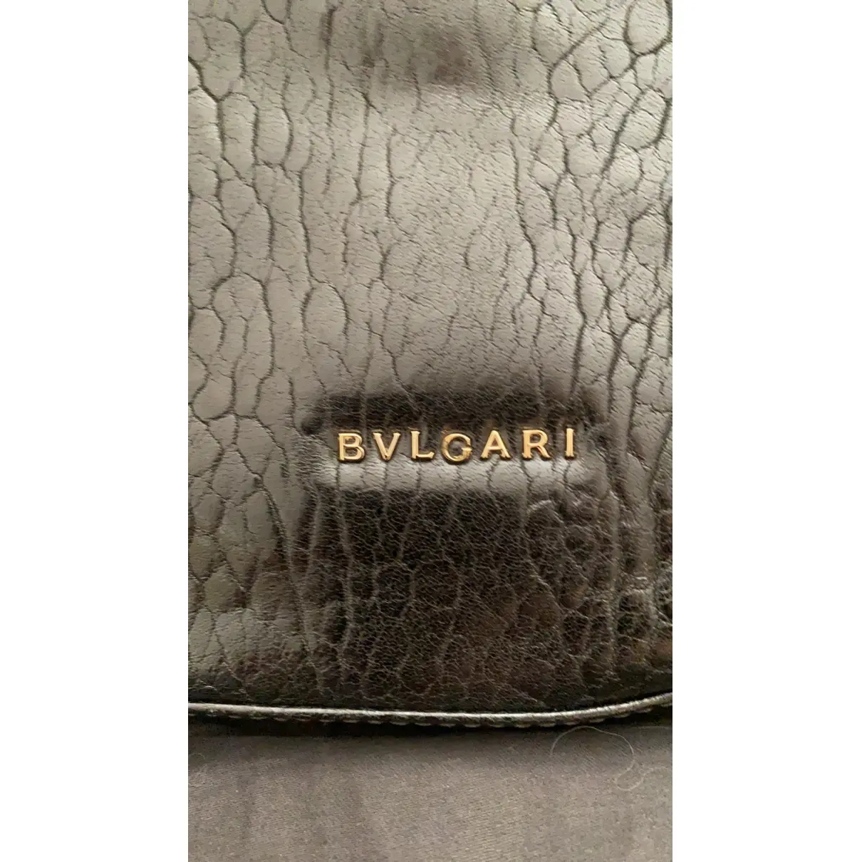Buy Bvlgari Leather clutch bag online