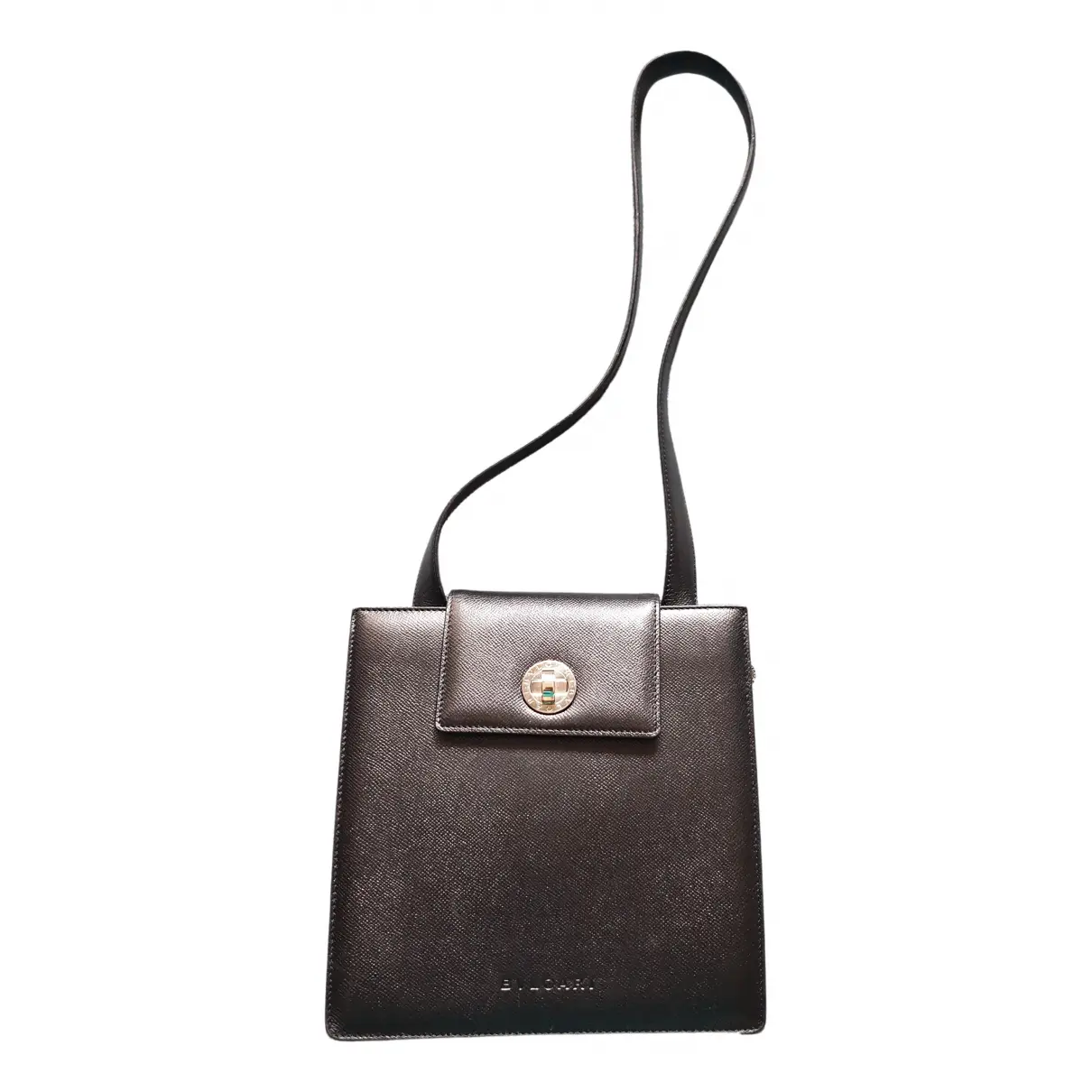 Leather crossbody bag Bvlgari - Vintage