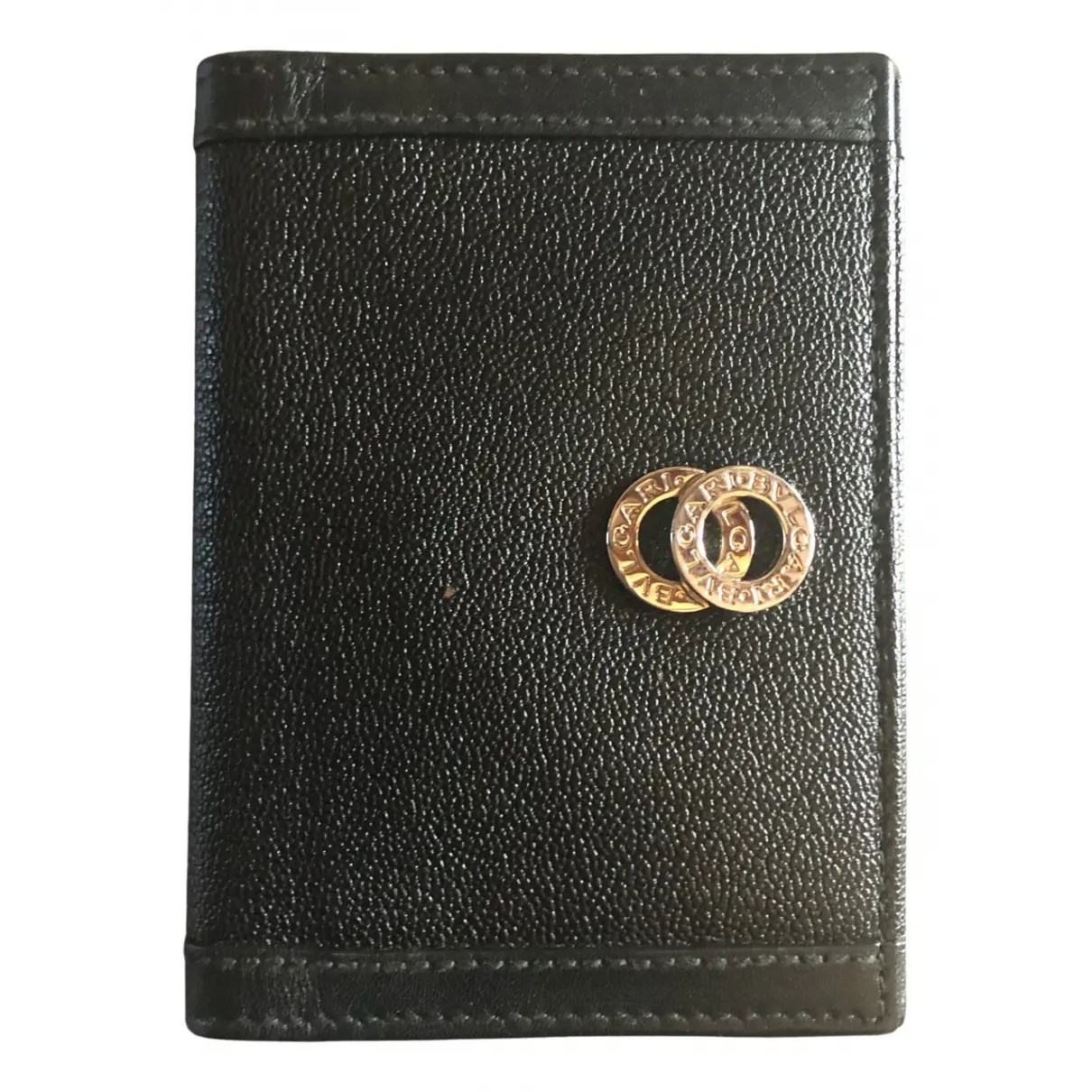 Leather card wallet Bvlgari