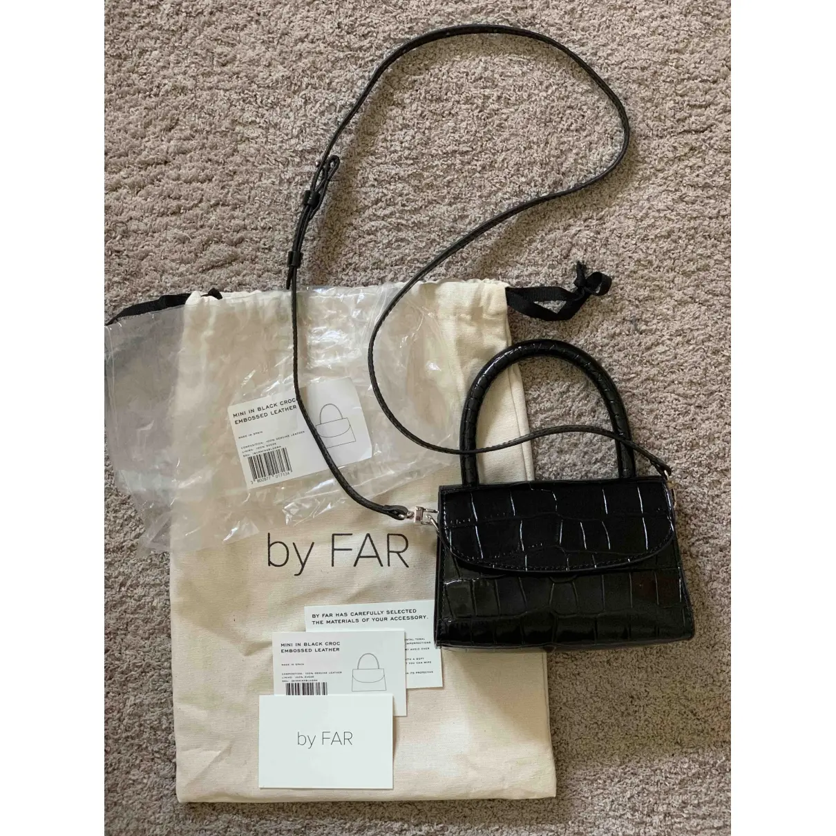 Buy By Far Leather mini bag online