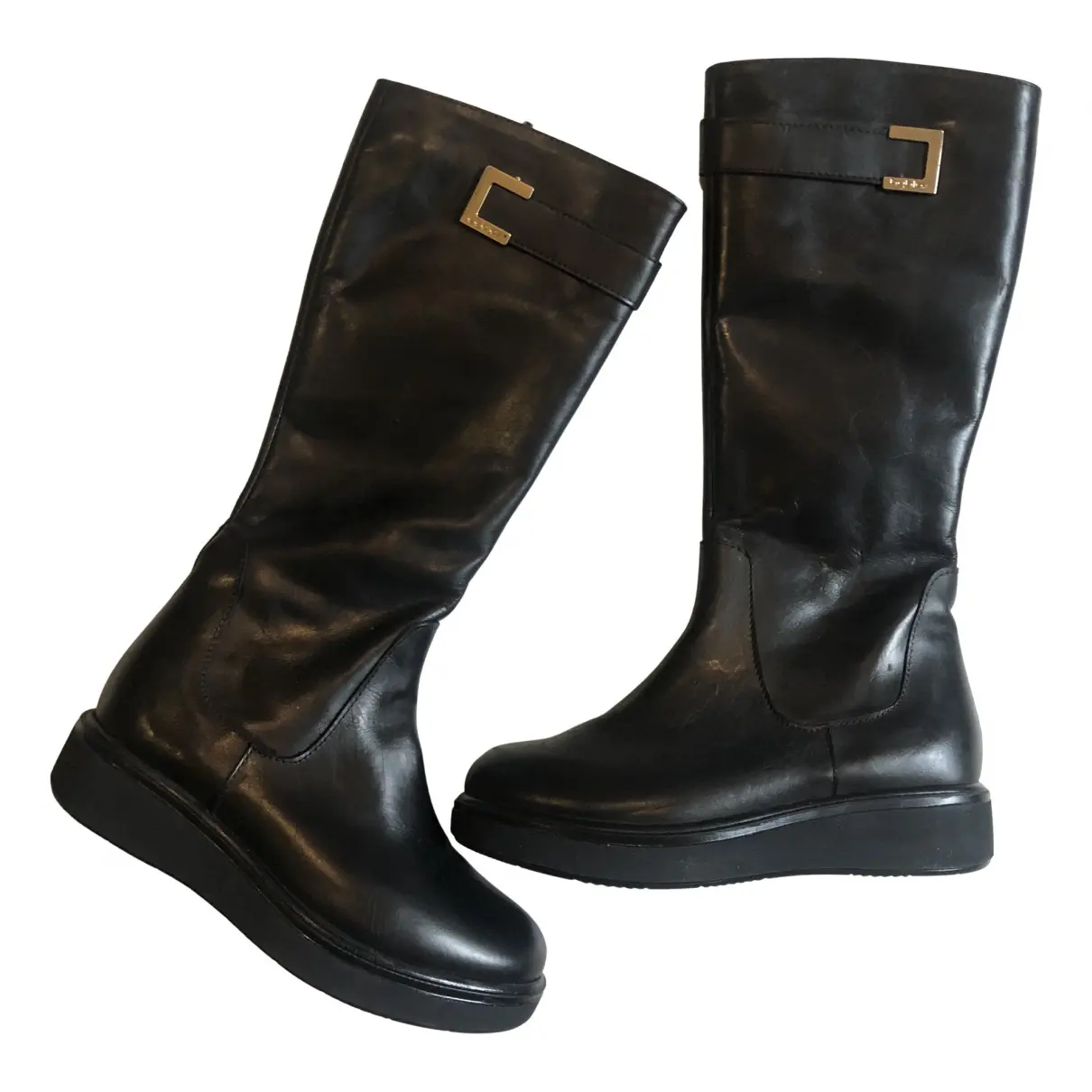 Leather boots Byblos