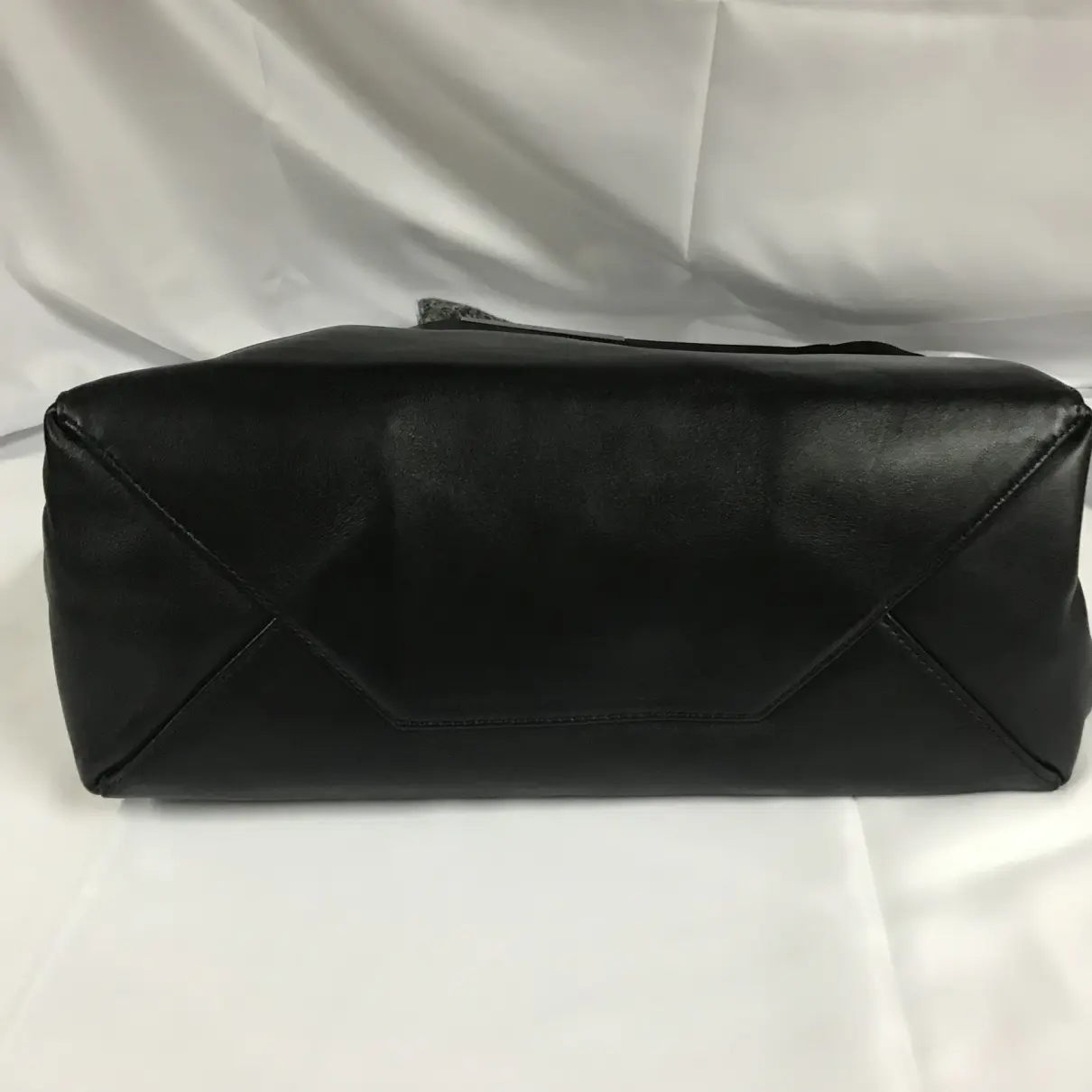 Cabas leather clutch bag Celine - Vintage