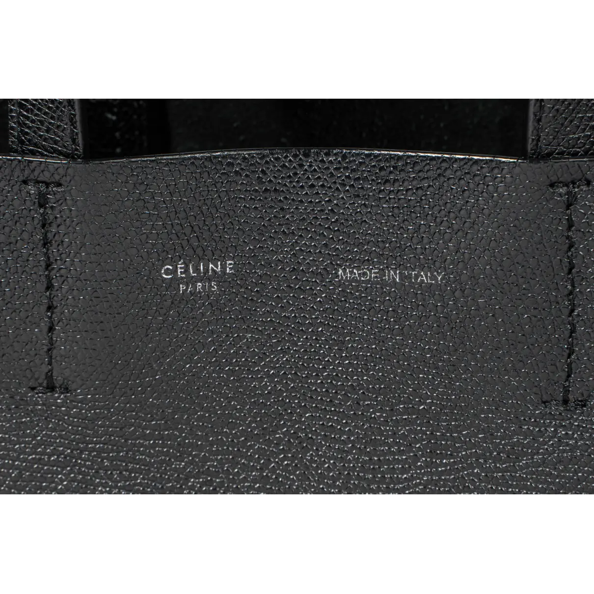 Cabas PM leather bag Celine