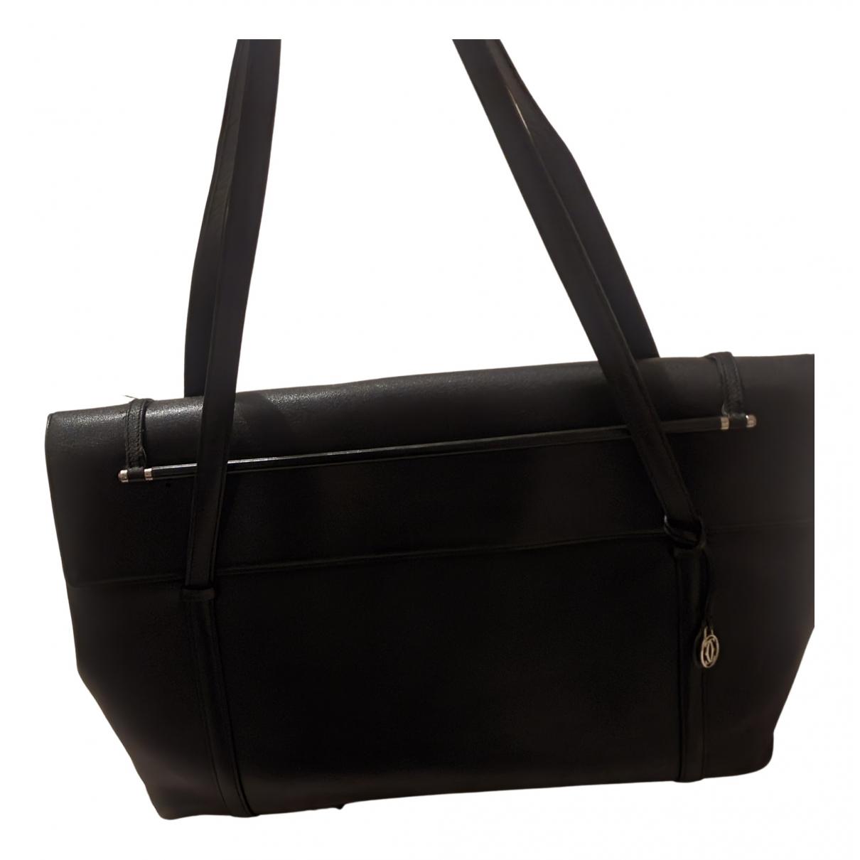 Cabochon leather handbag