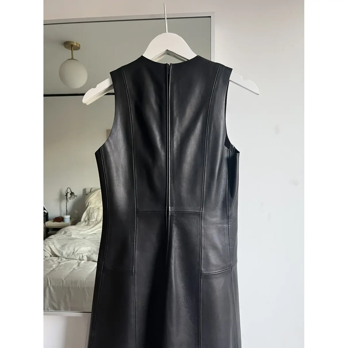 Leather dress Calvin Klein Collection