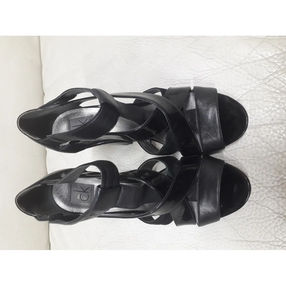 Buy Calvin Klein Leather heels online