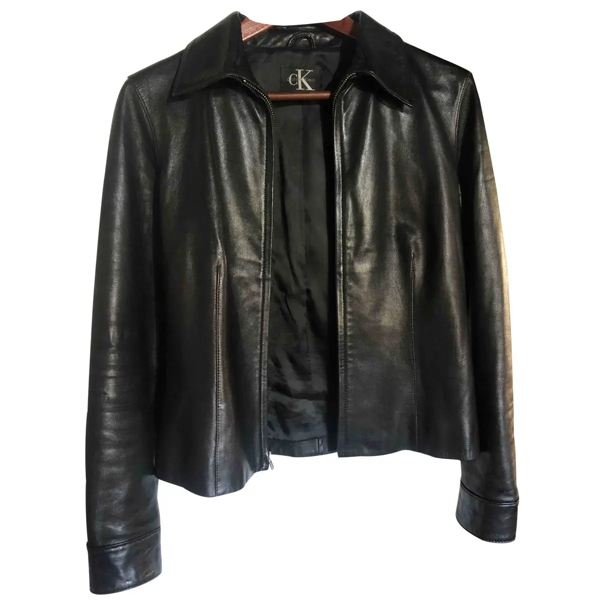 Leather short vest Calvin Klein