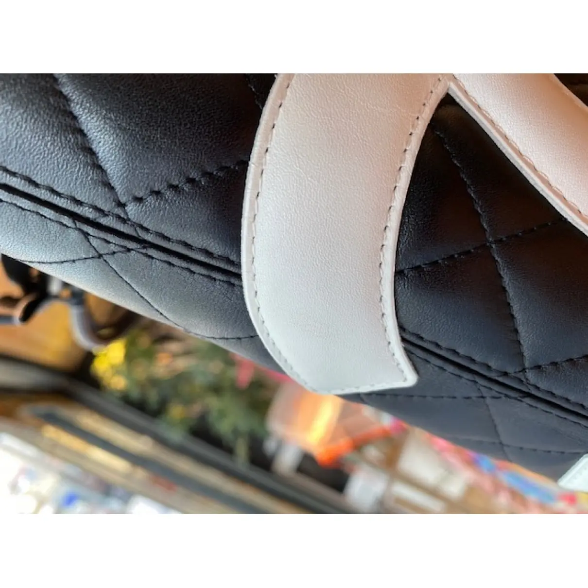 Chanel Cambon leather handbag for sale - Vintage