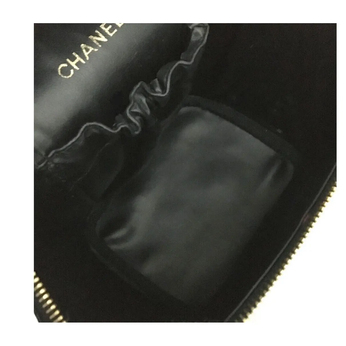 Cambon leather vanity case Chanel