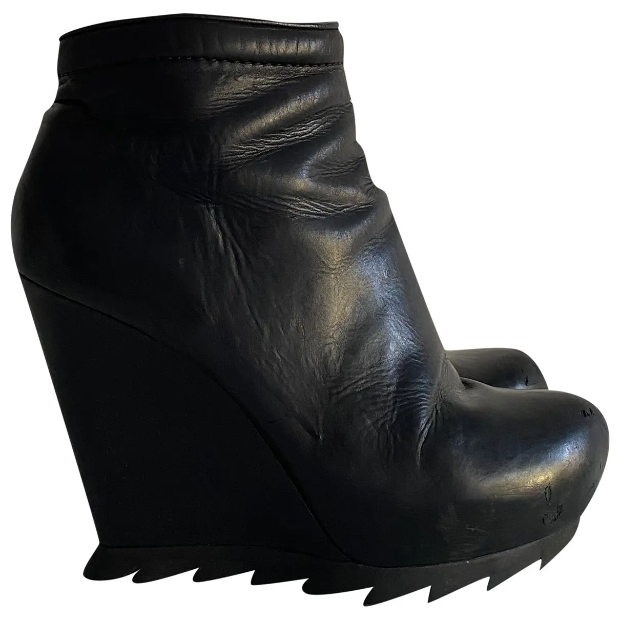 Leather heels Camilla Skovgaard