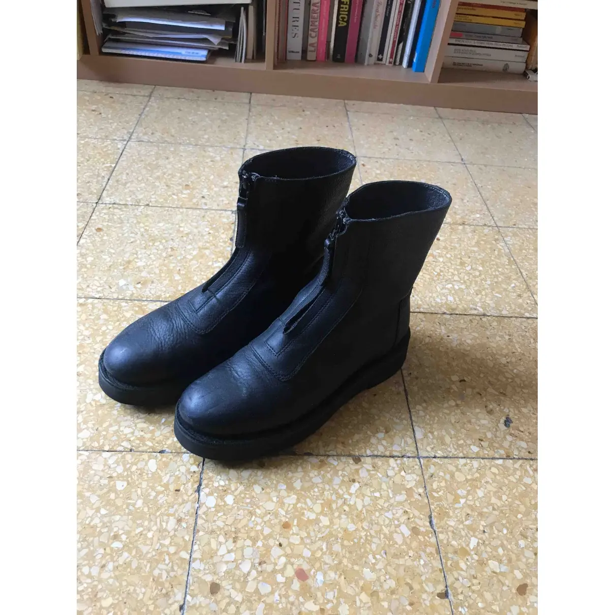 Camper Leather boots for sale