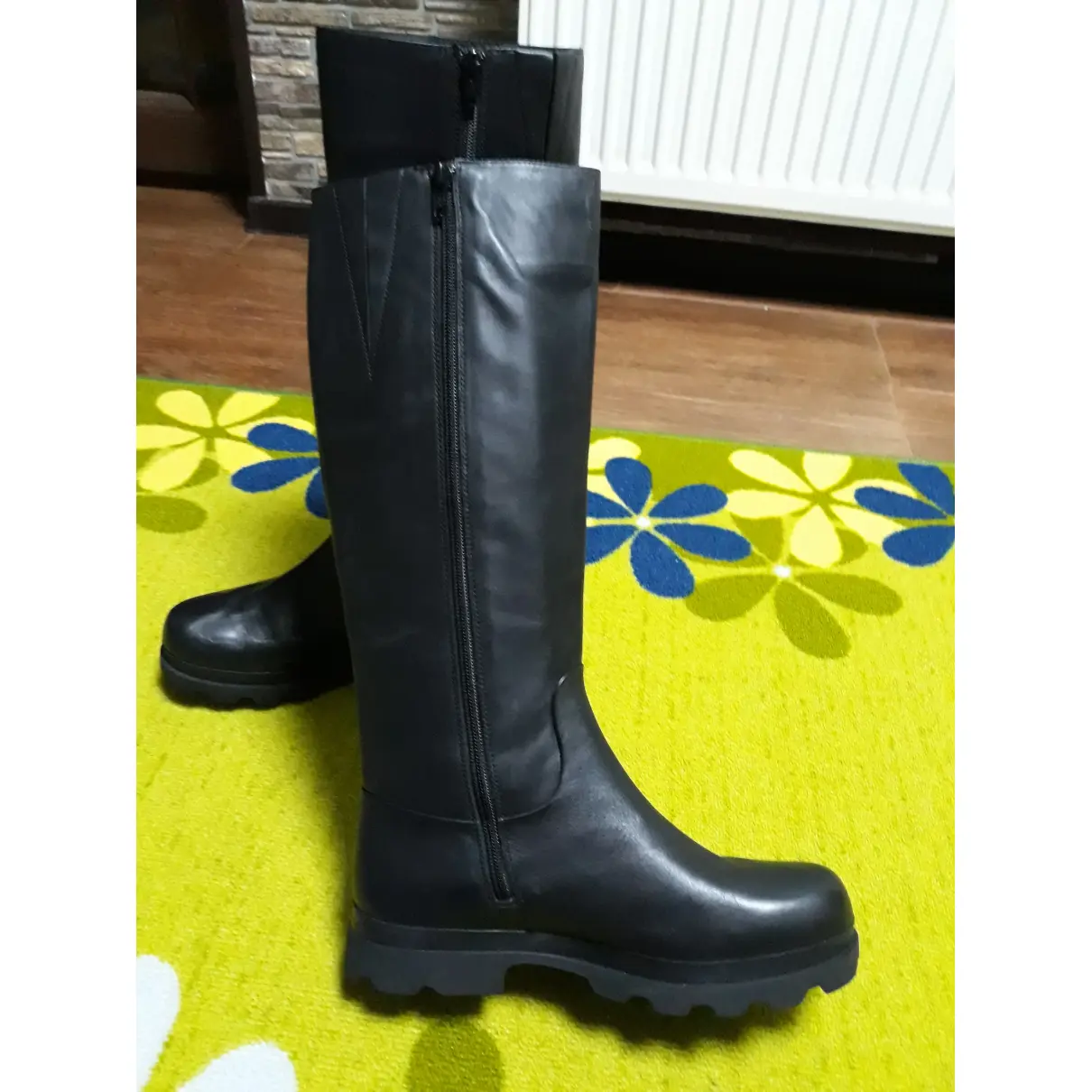 Leather wellington boots Camper