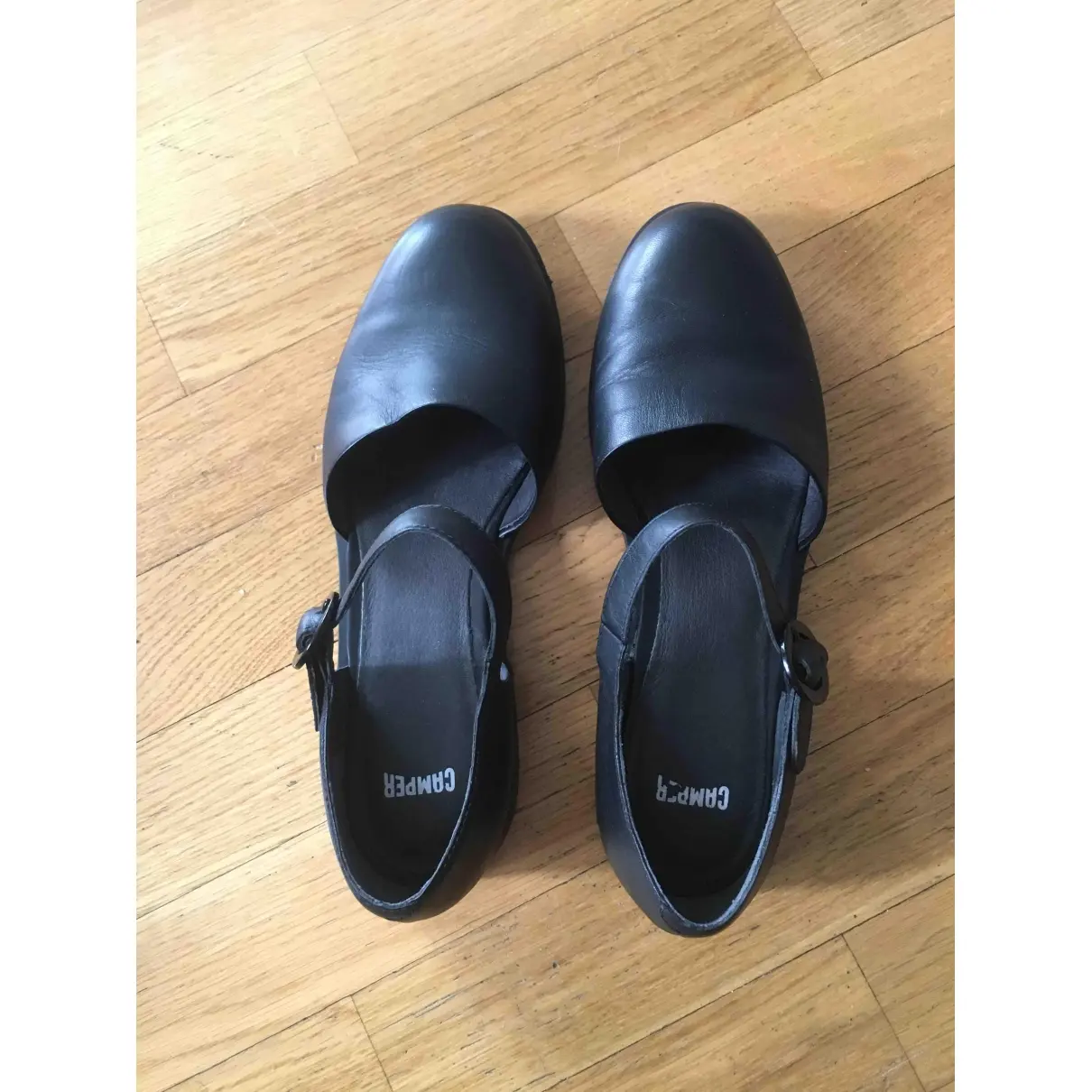 Camper Leather flats for sale