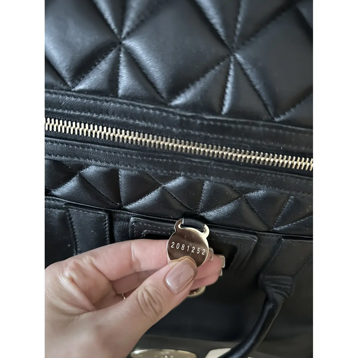 Cara Delevigne leather handbag Mulberry
