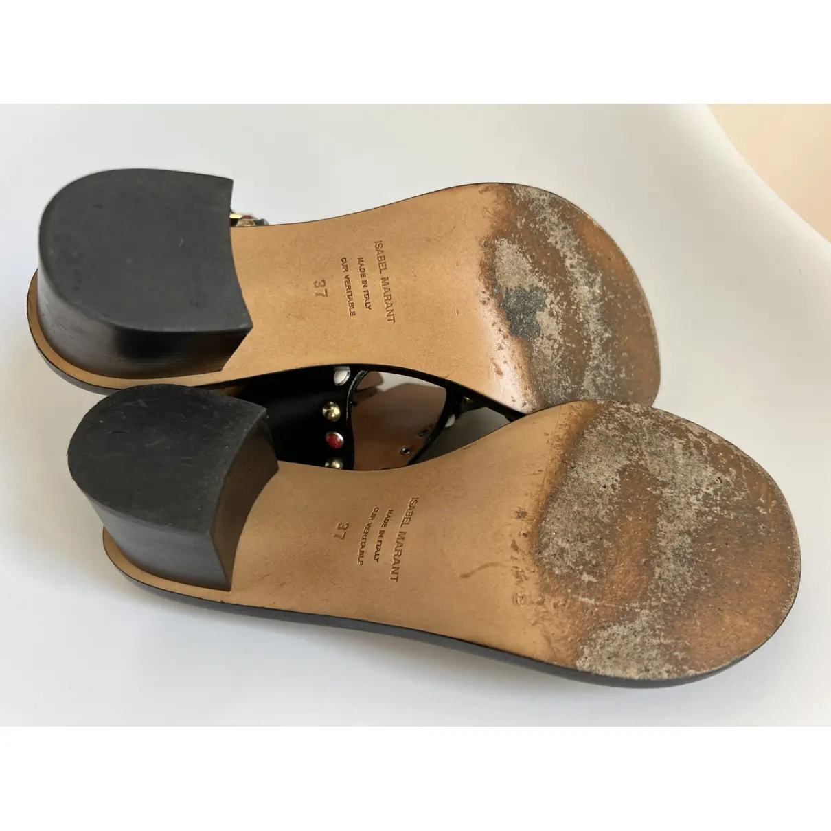 Caroll leather sandal Isabel Marant