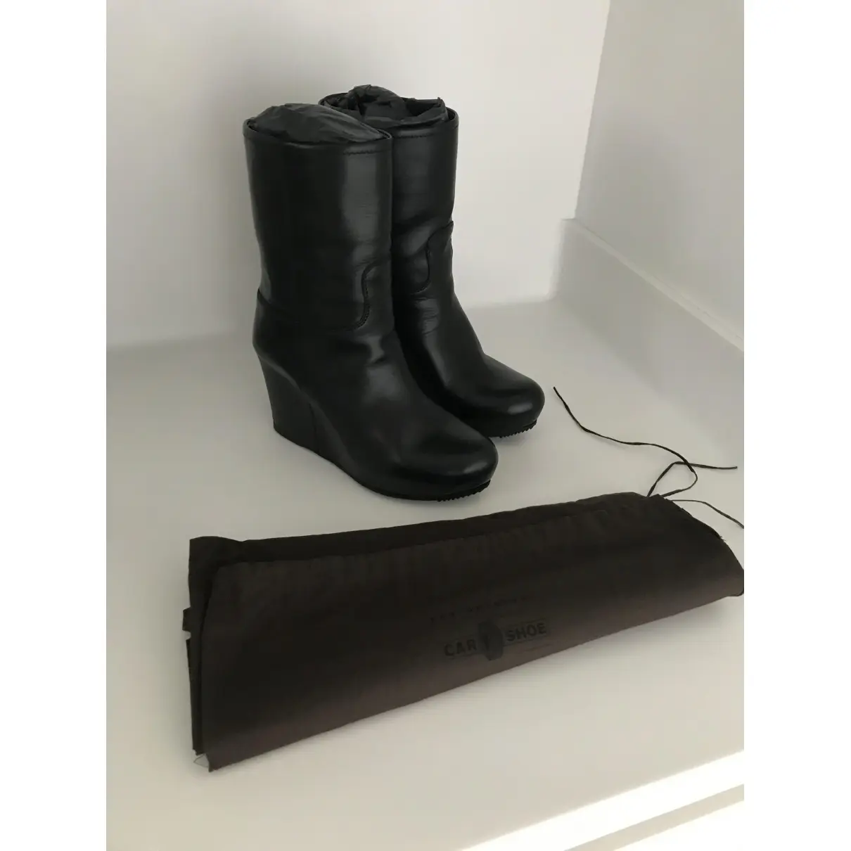 Carshoe Leather ankle boots for sale
