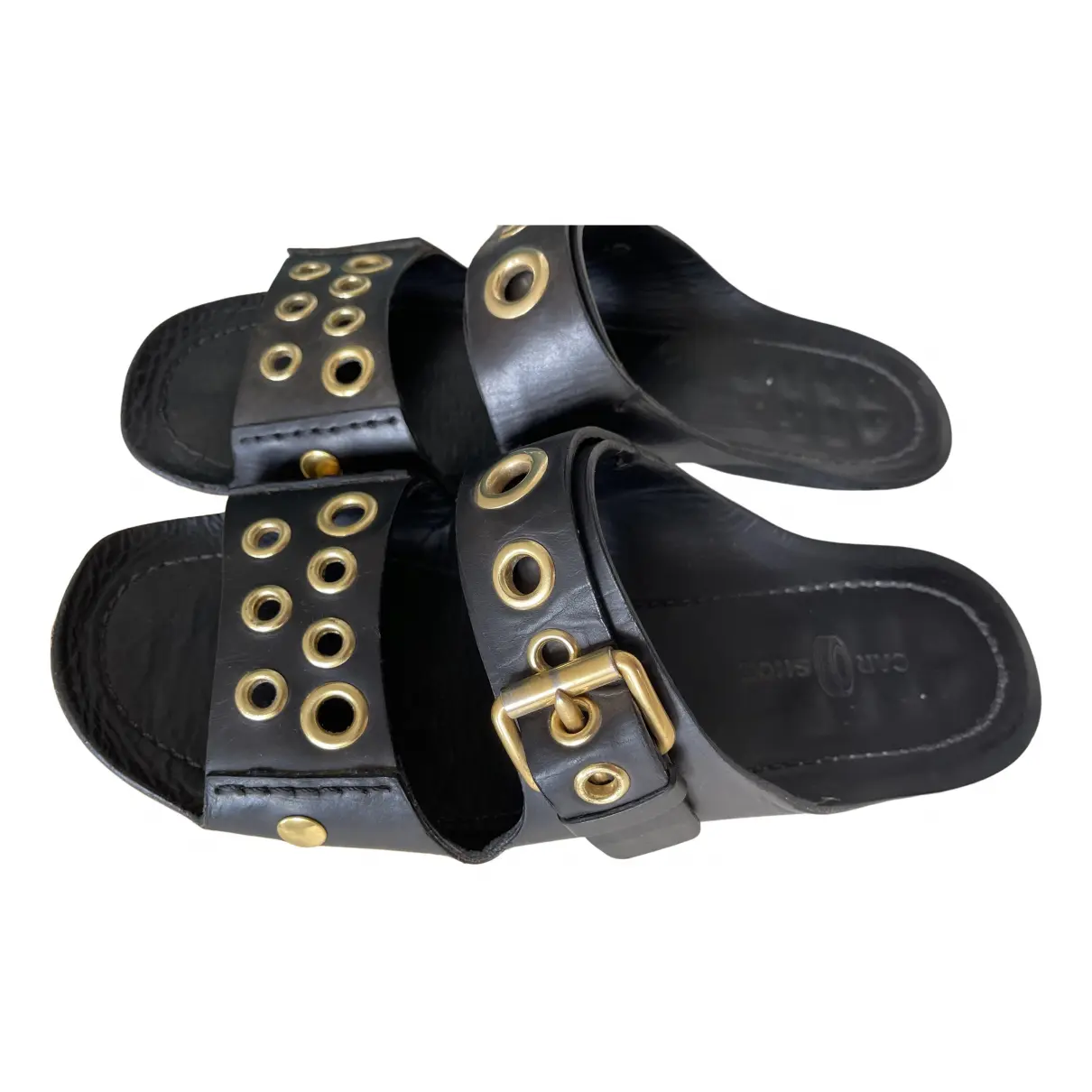 Leather sandals Carshoe