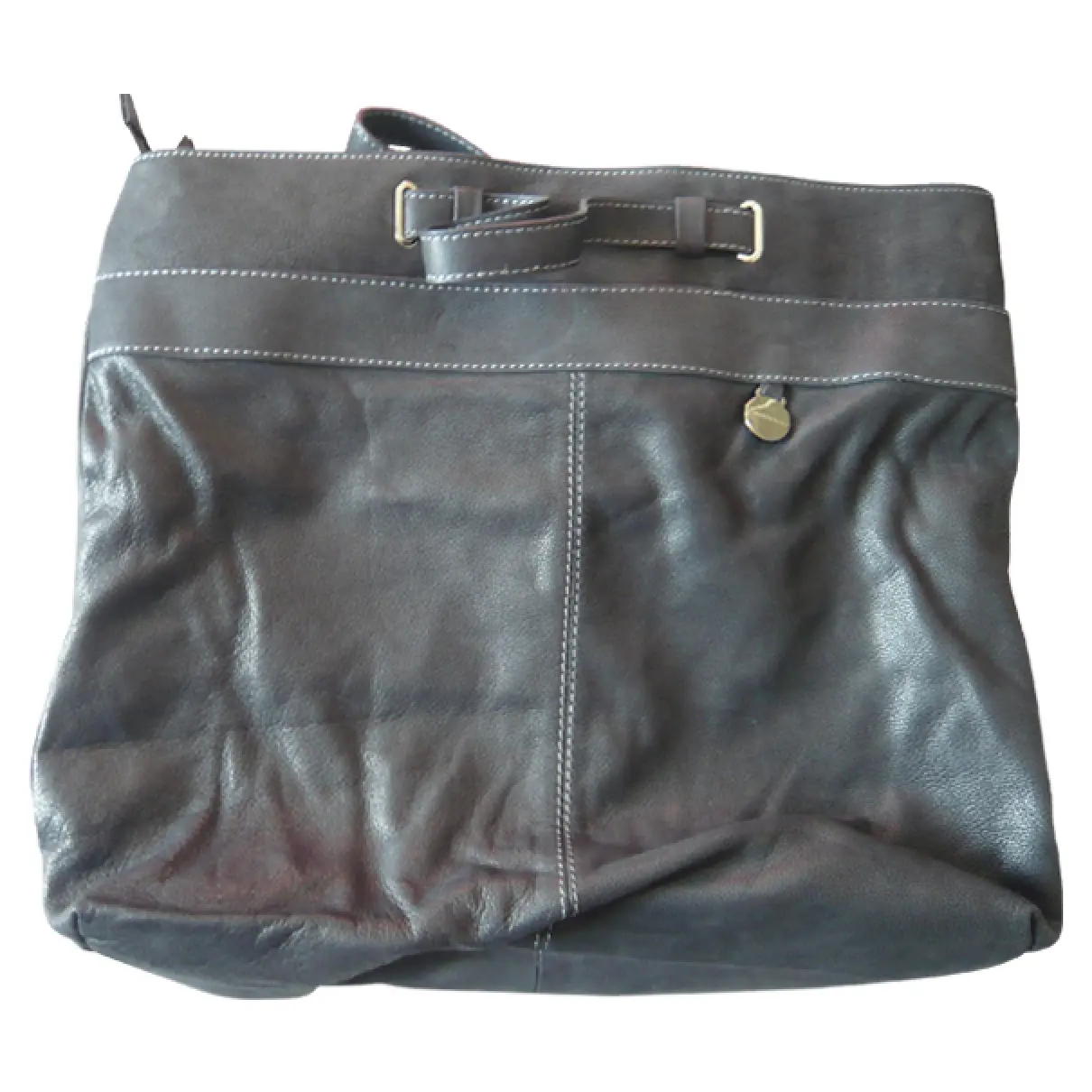 Black Leather Handbag Carven