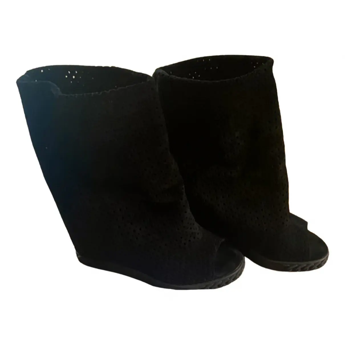 Leather ankle boots Casadei