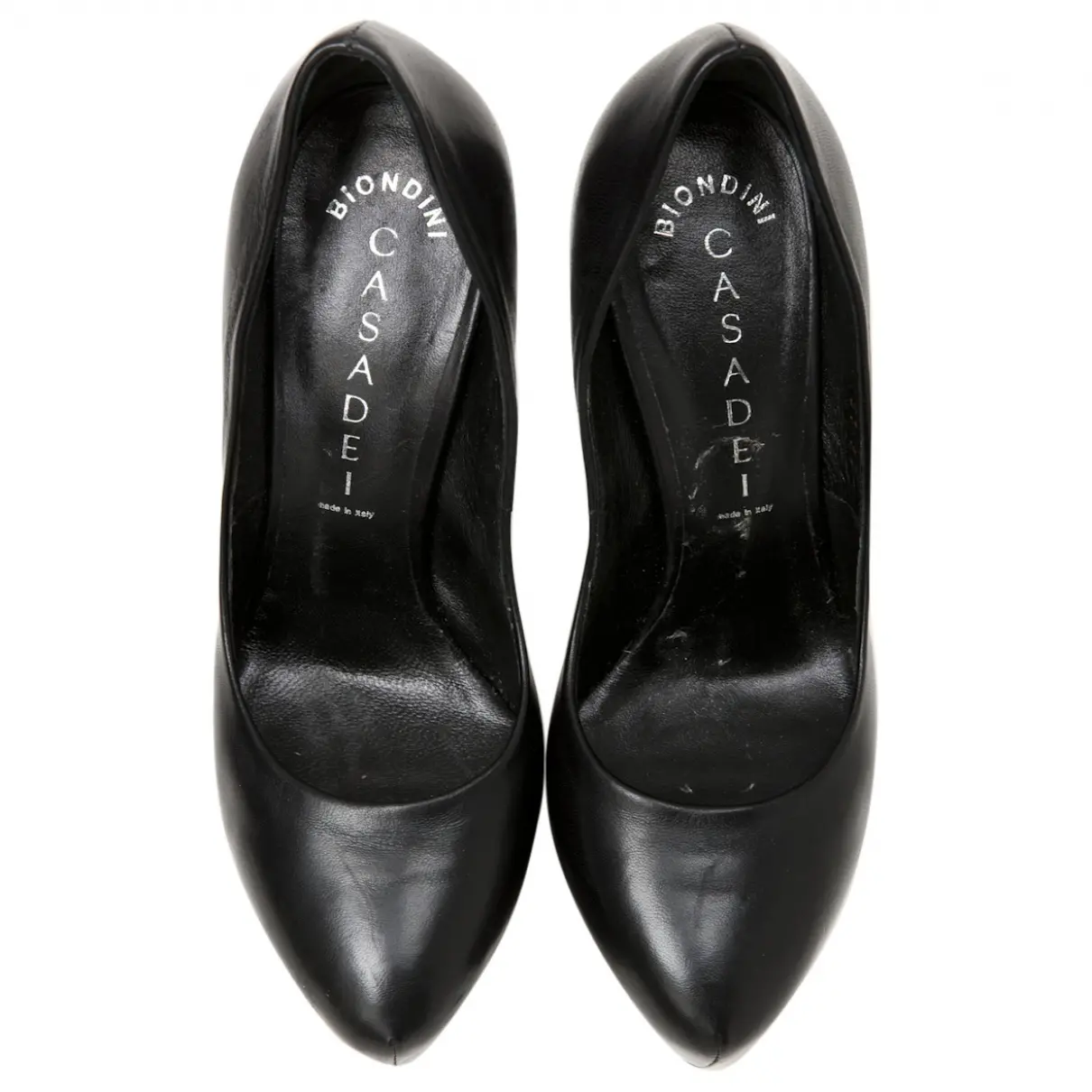 Buy Casadei Black Leather Heels online
